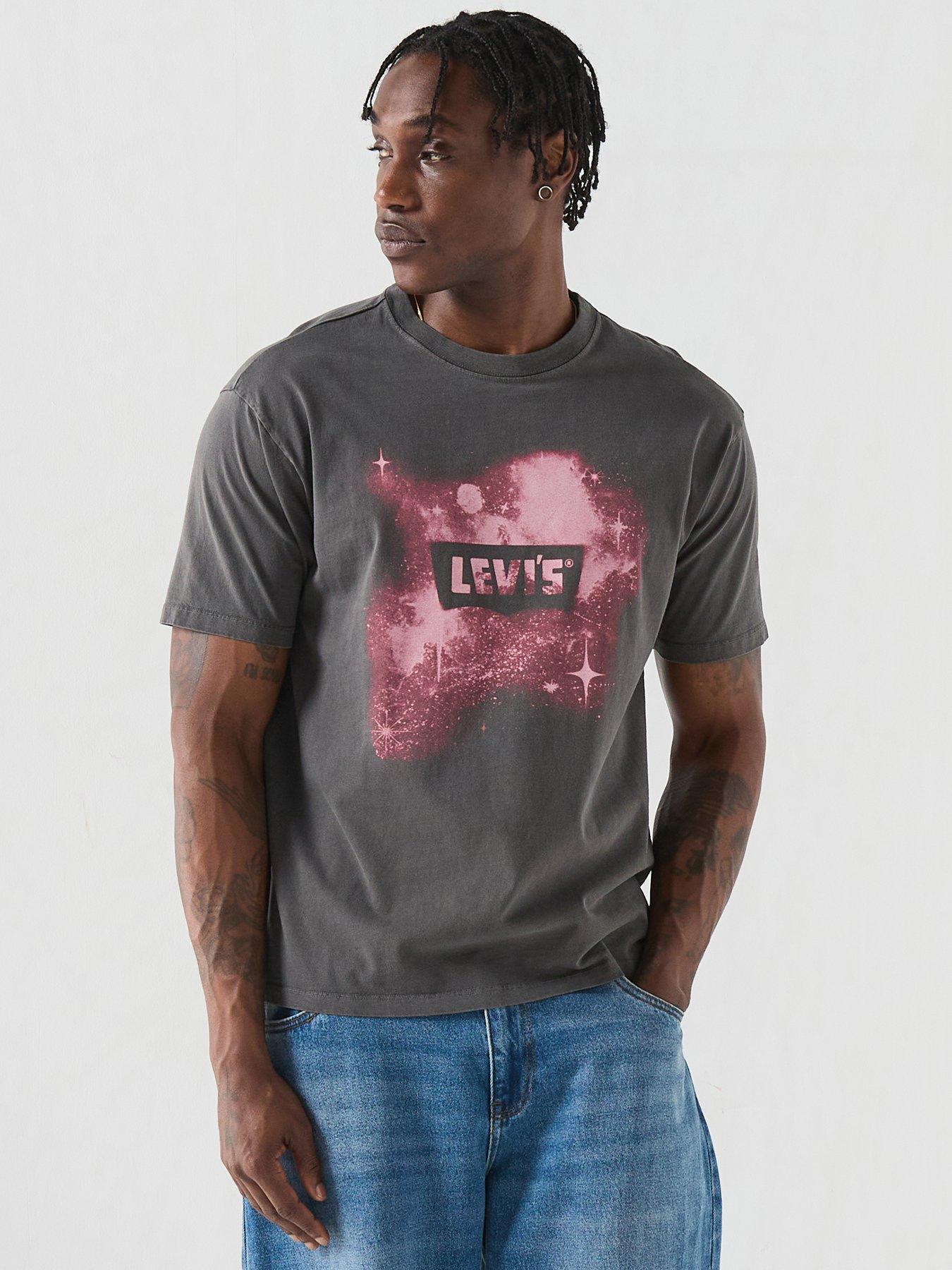 Image 1 of 6 of Levi's Levi's Vintage Fit Graphic Short Sleeve T-shirt - Grey