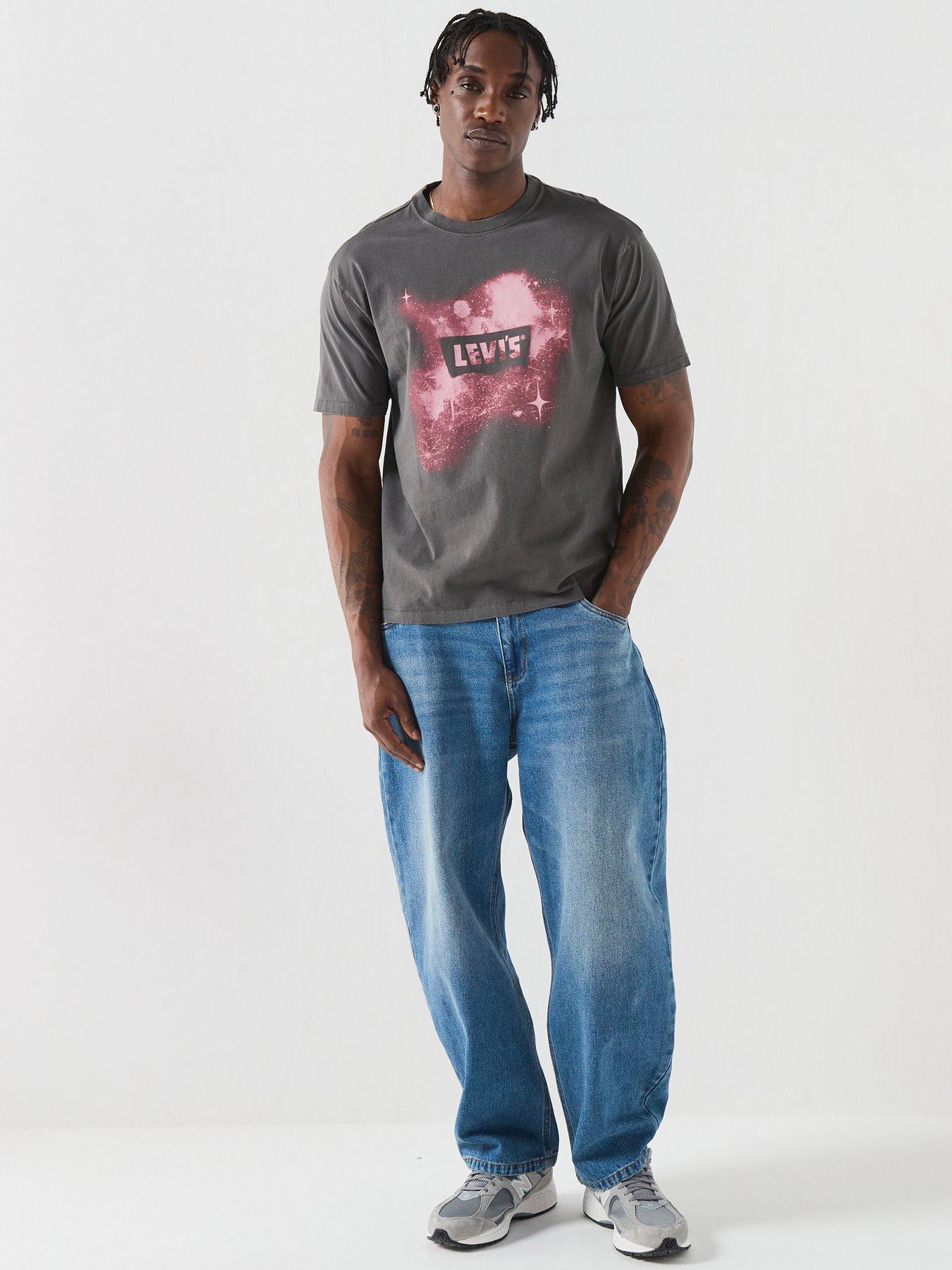 Image 3 of 6 of Levi's Levi's Vintage Fit Graphic Short Sleeve T-shirt - Grey