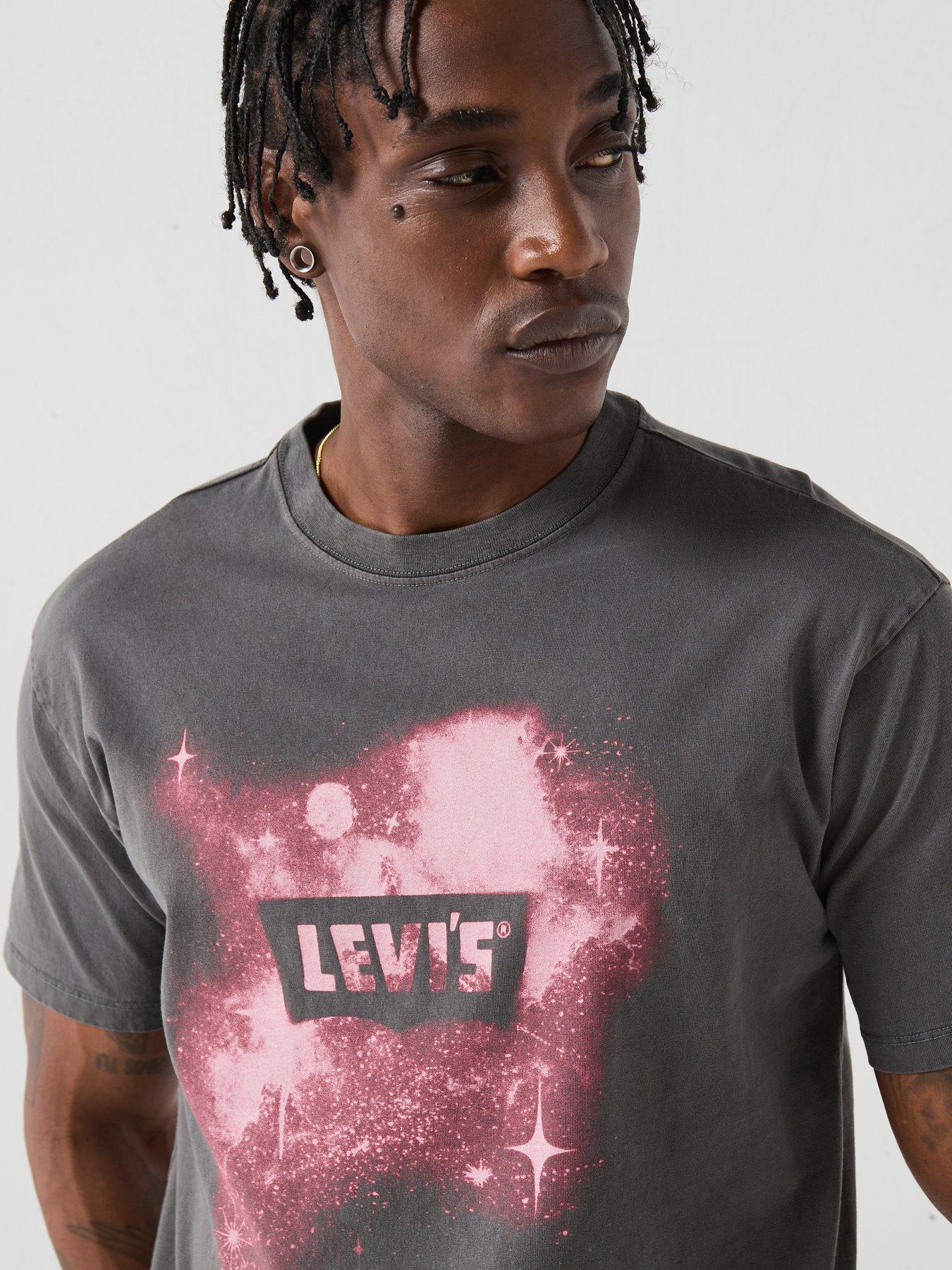 Image 4 of 6 of Levi's Levi's Vintage Fit Graphic Short Sleeve T-shirt - Grey
