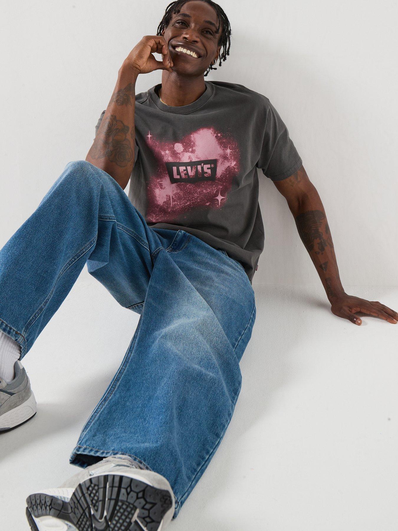 Image 5 of 6 of Levi's Levi's Vintage Fit Graphic Short Sleeve T-shirt - Grey