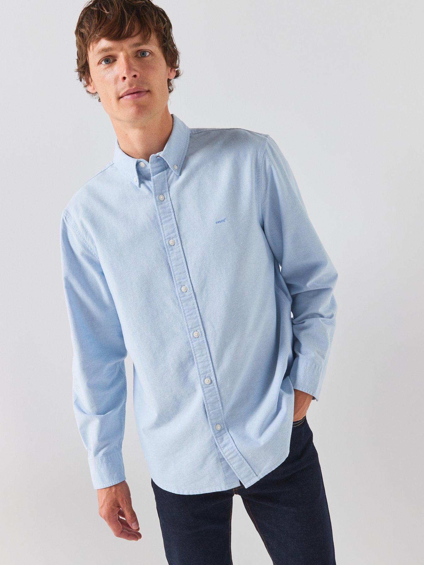 Levi's Levi's Authentic Button Down Long Sleeve Shirt - Light Blue