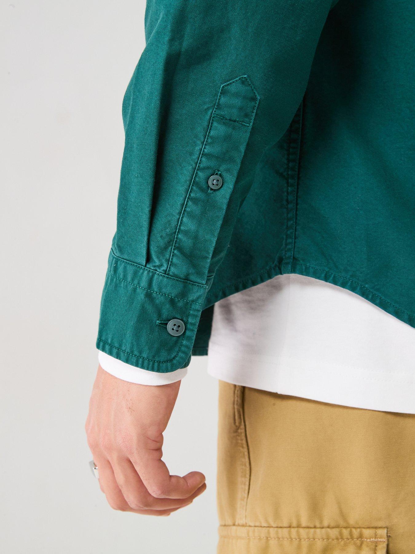 Image 6 of 6 of Levi's Levi's Authentic Button Down Long Sleeve Shirt - Green