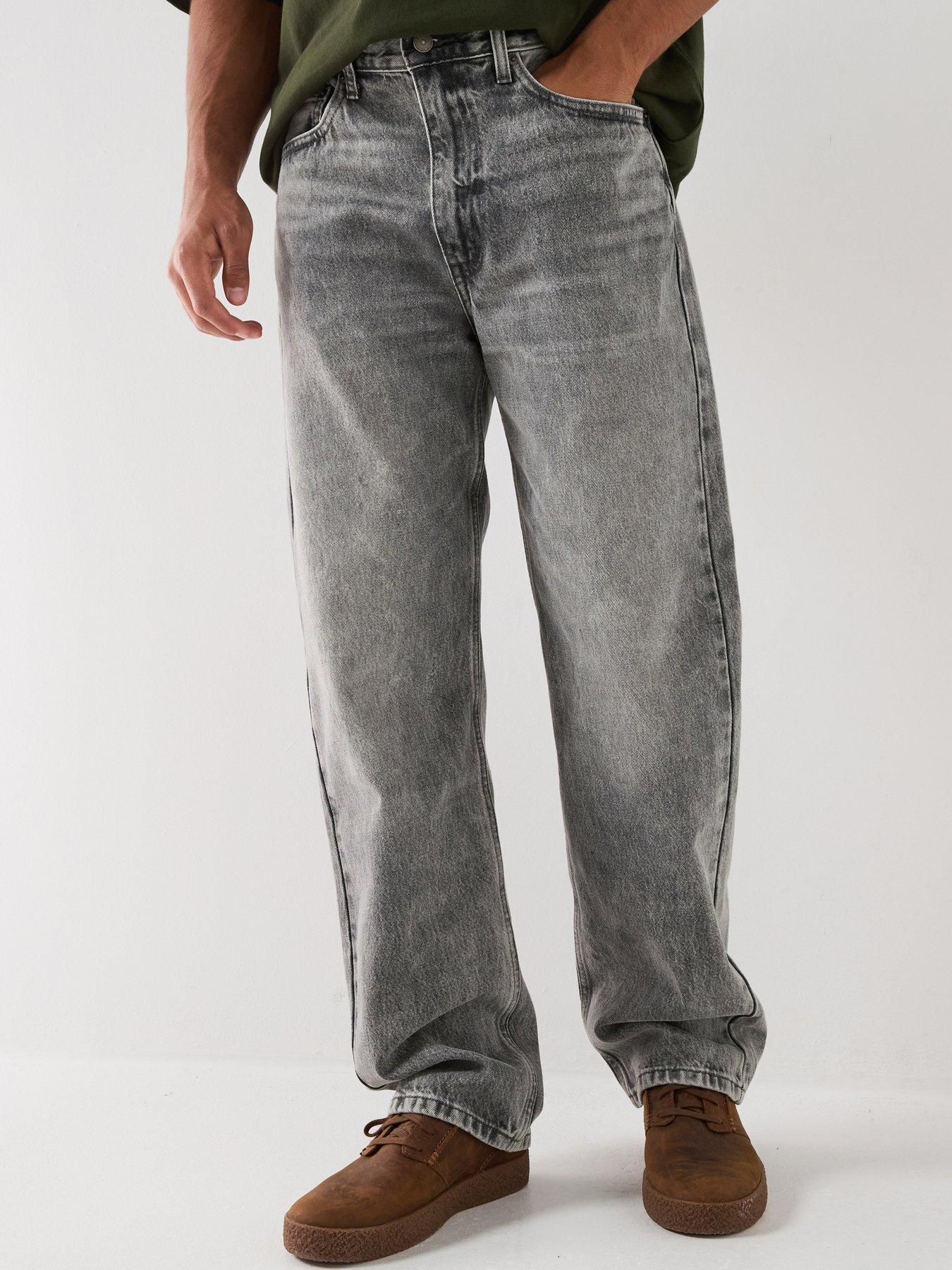 Levi's 565 Loose Straight Fit Jeans - Coded Message - Grey