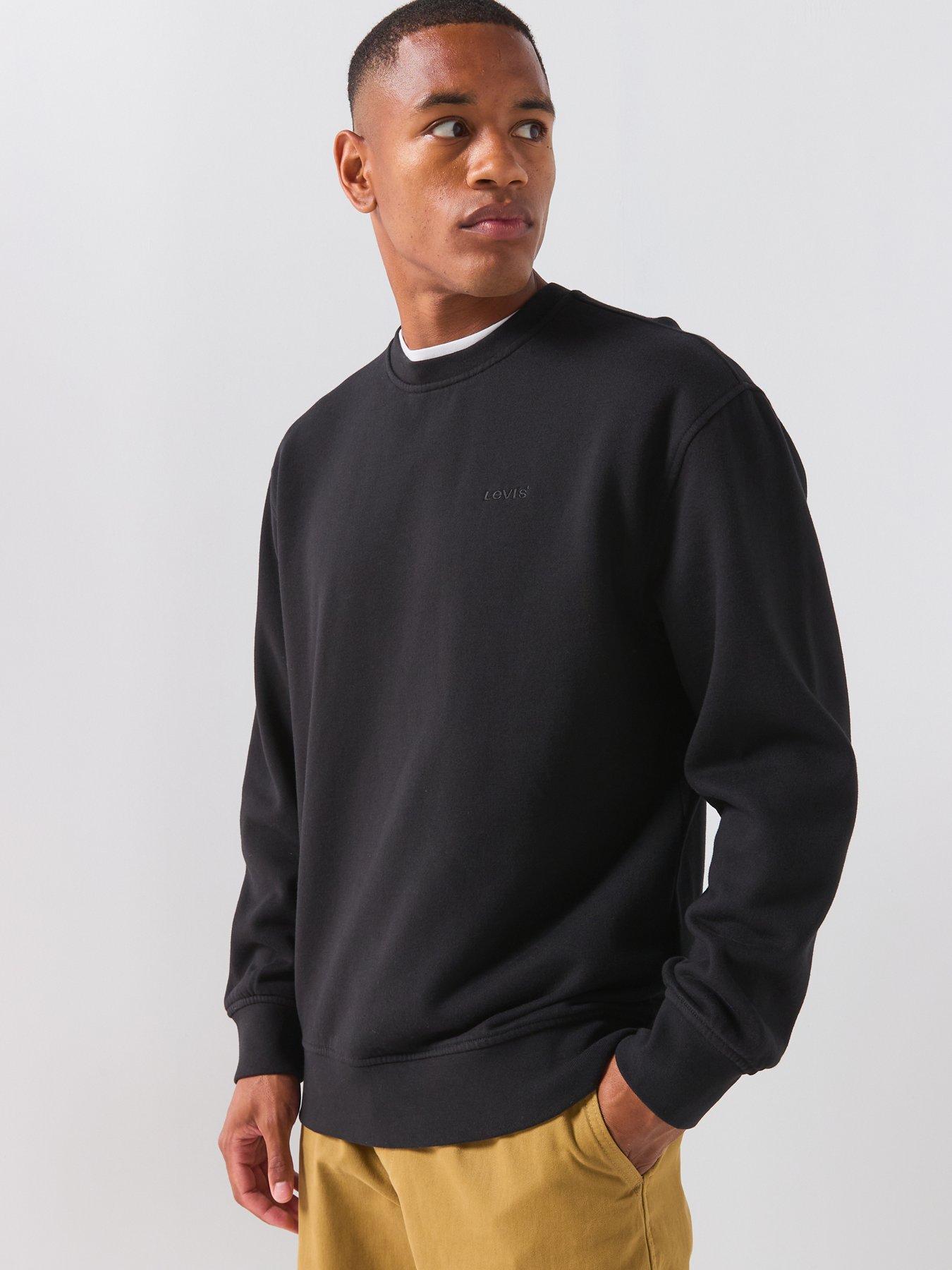 Image 1 of 5 of Levi's Crew Sweatshirt - Black