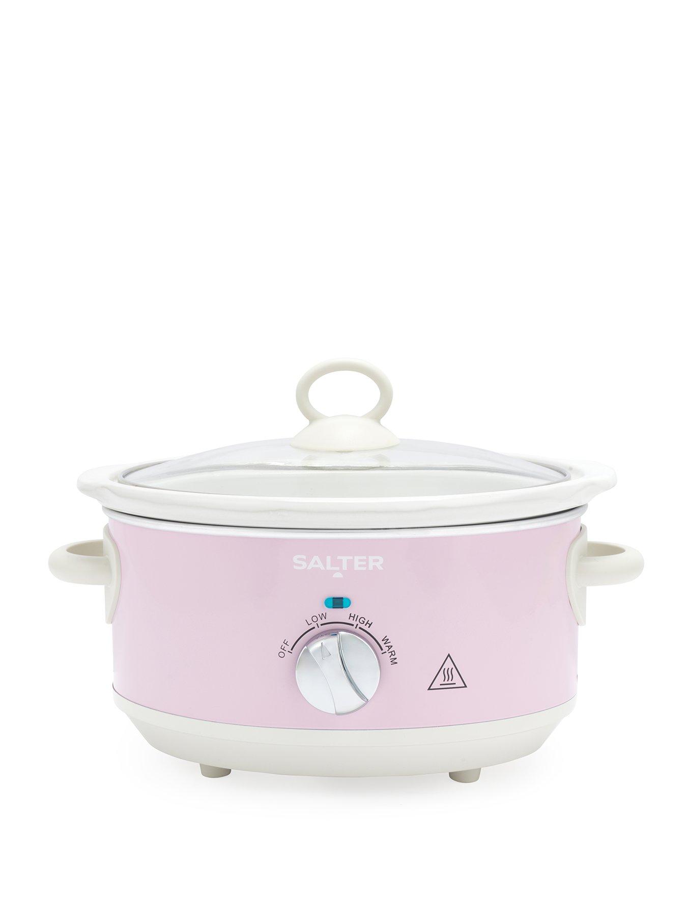 Salter Retro 3.5L Slow Cooker - Pink