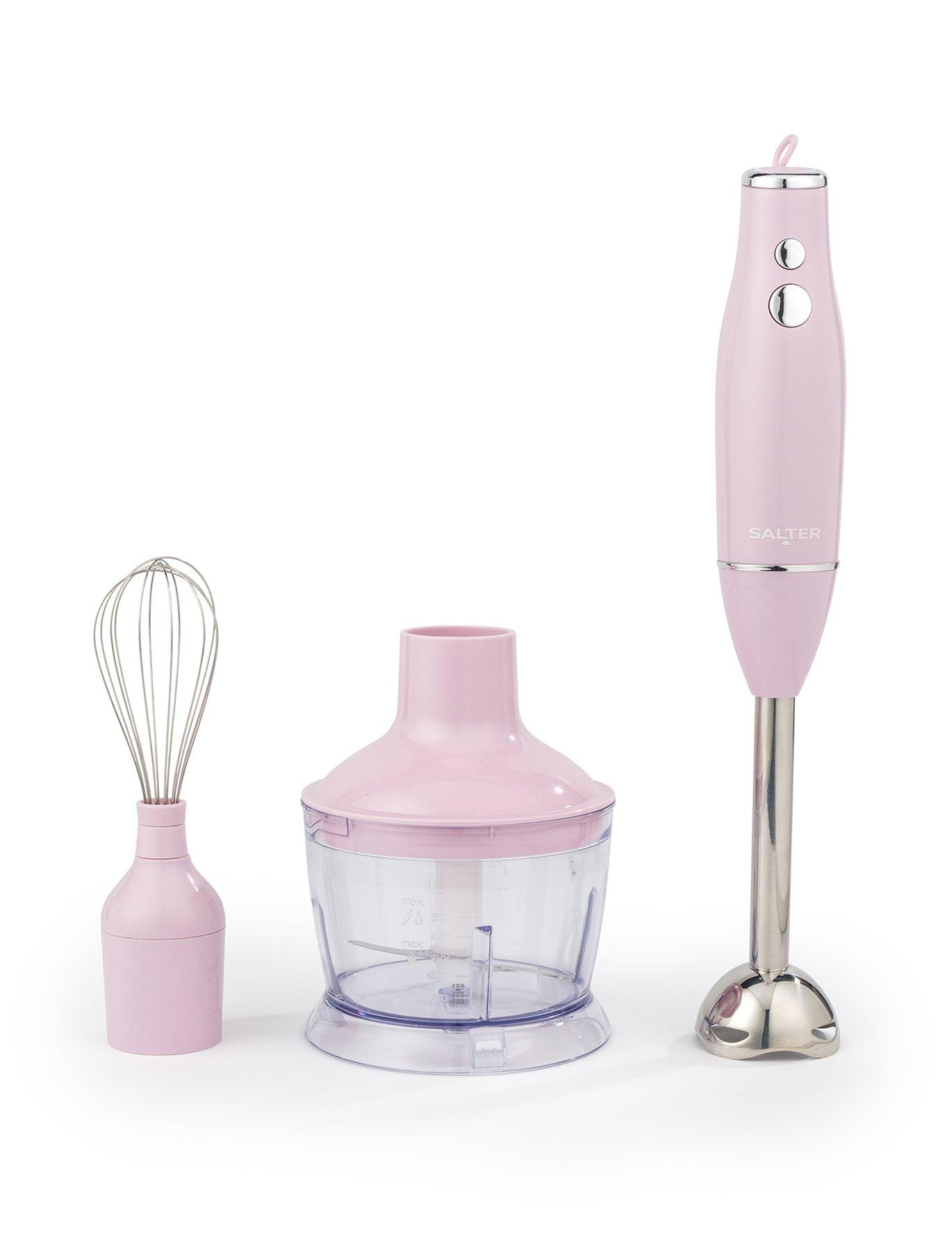 Salter Retro 3 in 1 Blender Set - Pink