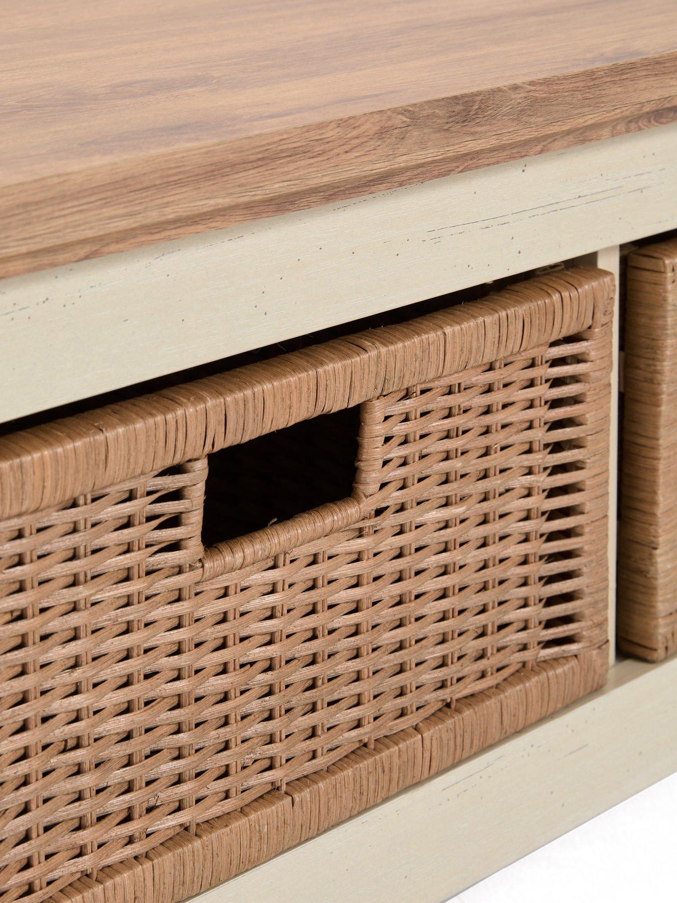 Image 4 of 7 of The Very Collection Carol Coffee Table With 2 Baskets - FSC&reg; Certified