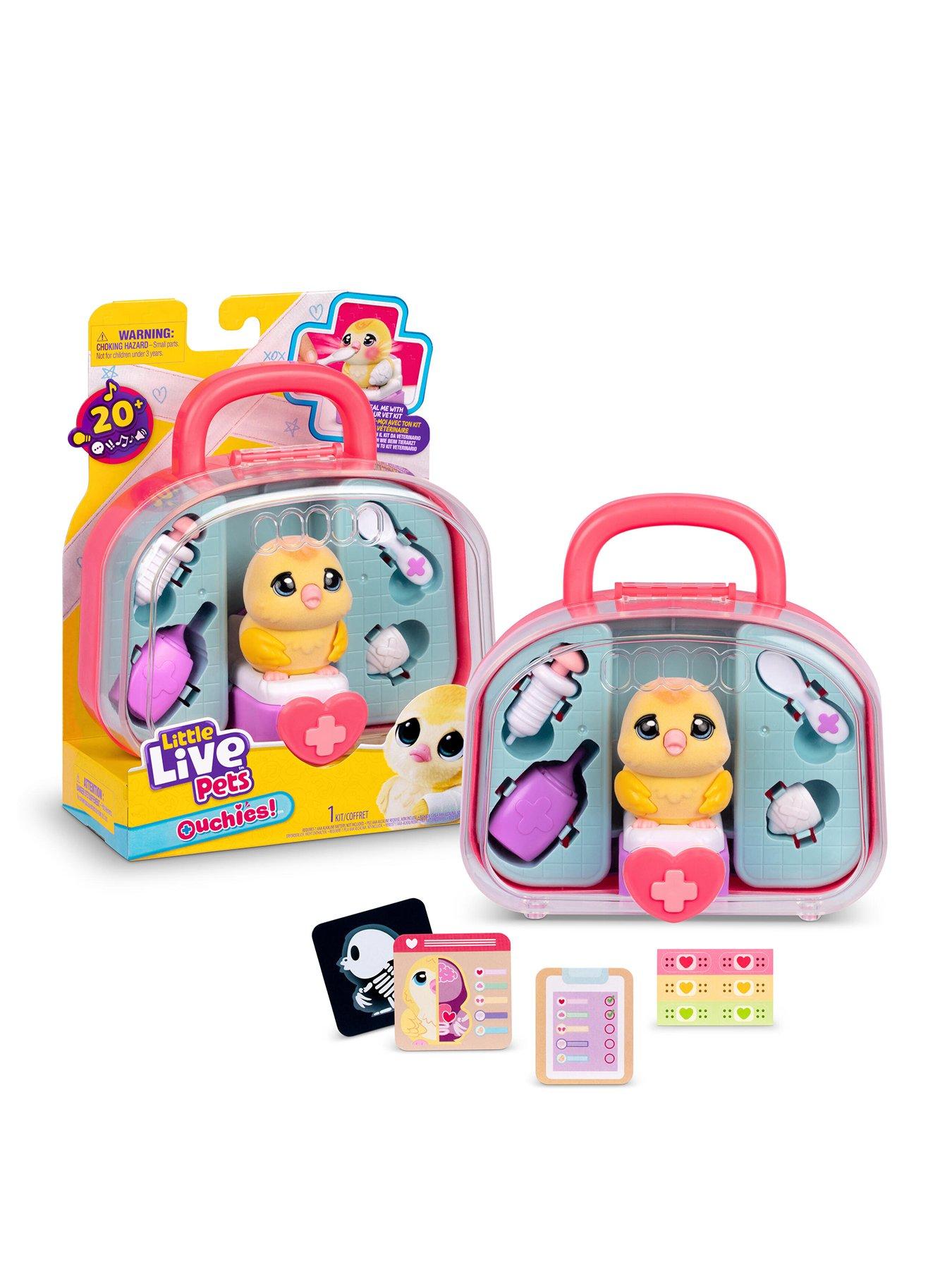K-Pop Demon Hunters LITTLE LIVE PETS OUCHIES VET KIT CHIRPY THE CHICK