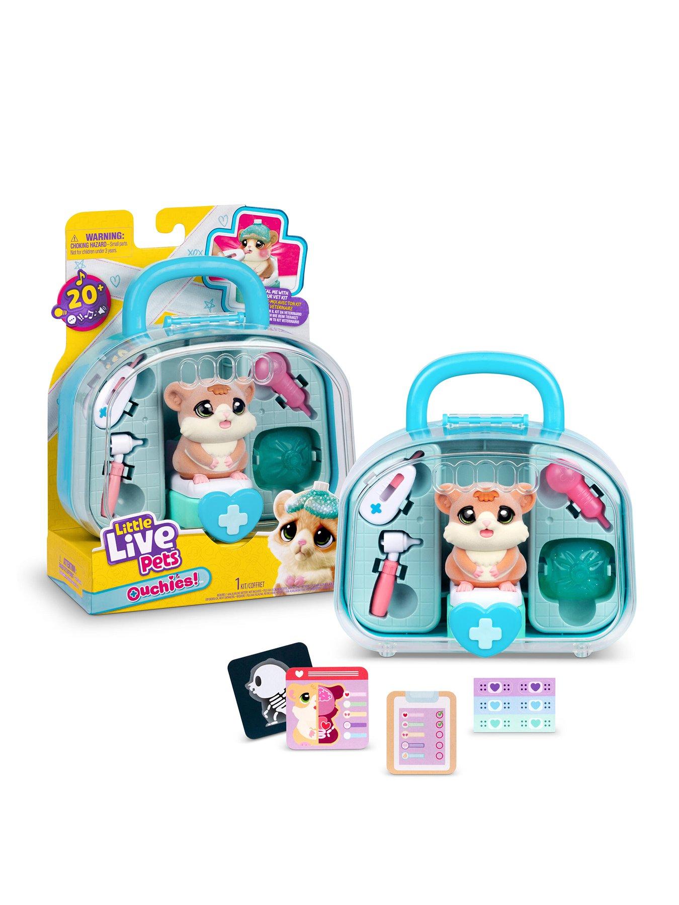 K-Pop Demon Hunters LITTLE LIVE PETS OUCHIES VET KIT COCO THE HAMSTER