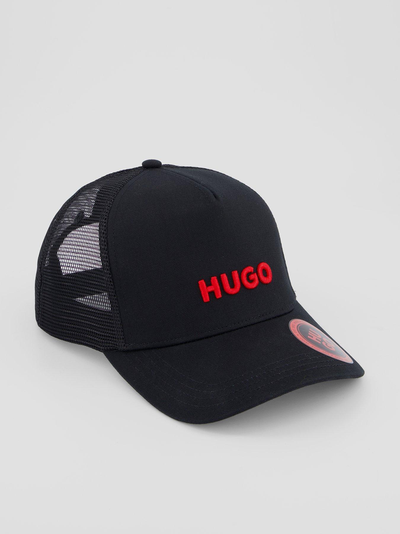 Image 1 of 4 of HUGO Marsel-Trucker Cap - Black