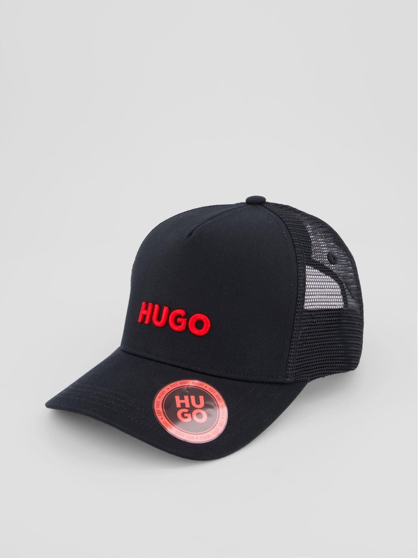 Image 2 of 4 of HUGO Marsel-Trucker Cap - Black
