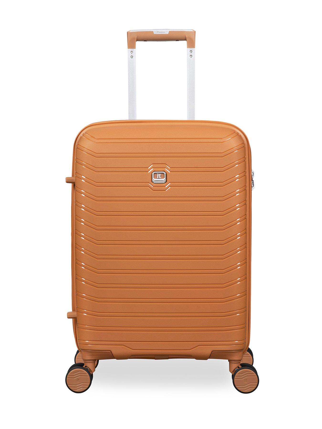 Image 2 of 7 of it Luggage Continuous Pumpkin Spice Cabin Suitcase