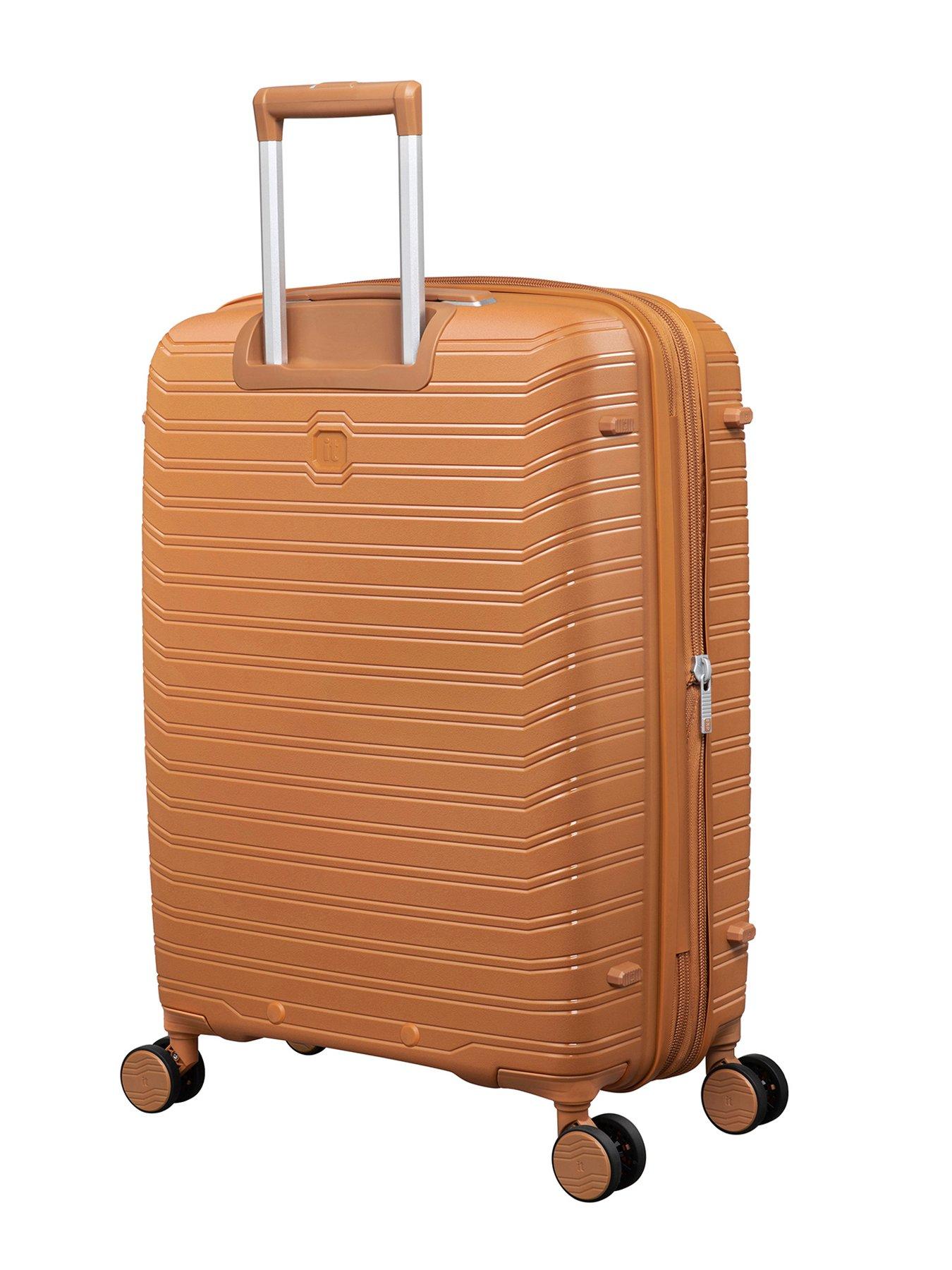 Image 3 of 7 of it Luggage Continuous Pumpkin Spice Cabin Suitcase