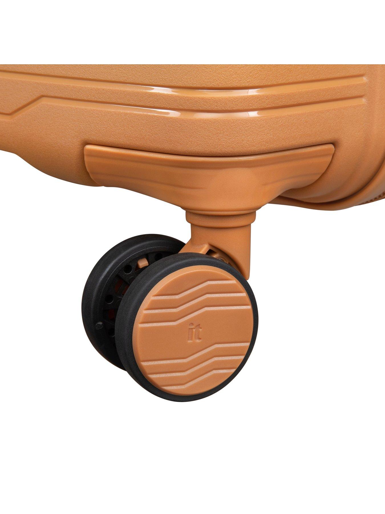 Image 6 of 7 of it Luggage Continuous Pumpkin Spice Cabin Suitcase
