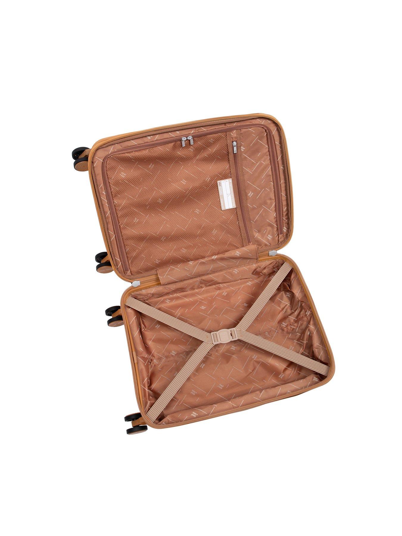 Image 7 of 7 of it Luggage Continuous Pumpkin Spice Cabin Suitcase