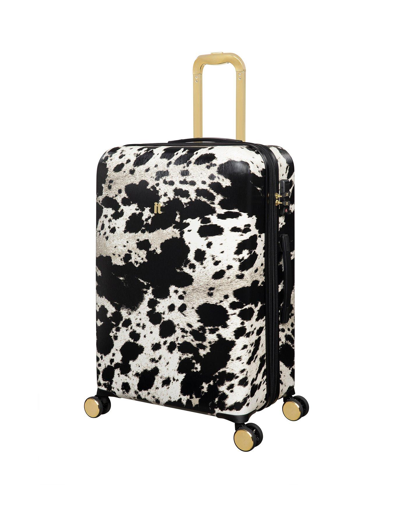 it Luggage Sheen Textured Cow Medium Suitcase