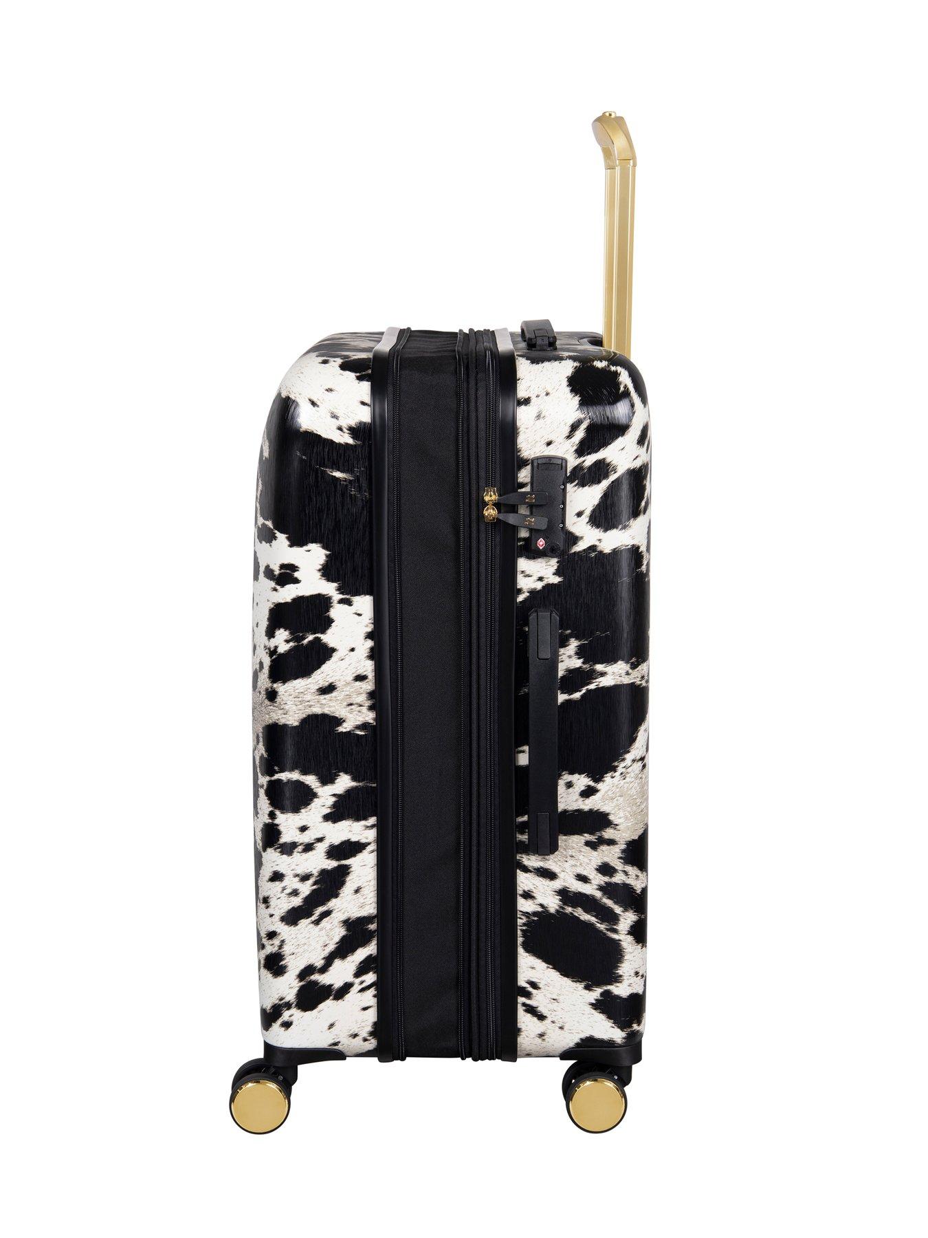 Image 4 of 6 of it Luggage Sheen Textured Cow Cabin Suitcase