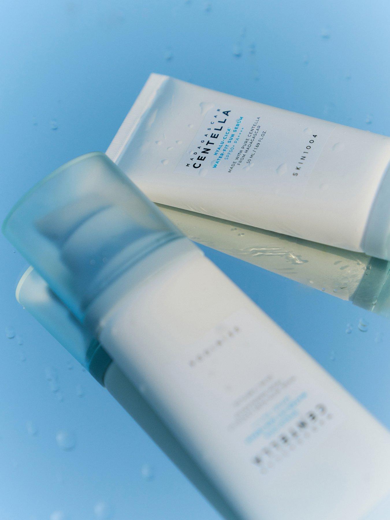 Image 3 of 3 of Skin1004 Madagascar Centella Hyalu-Cica Water-Fit Sun Serum Twin Pack (50ml*2)