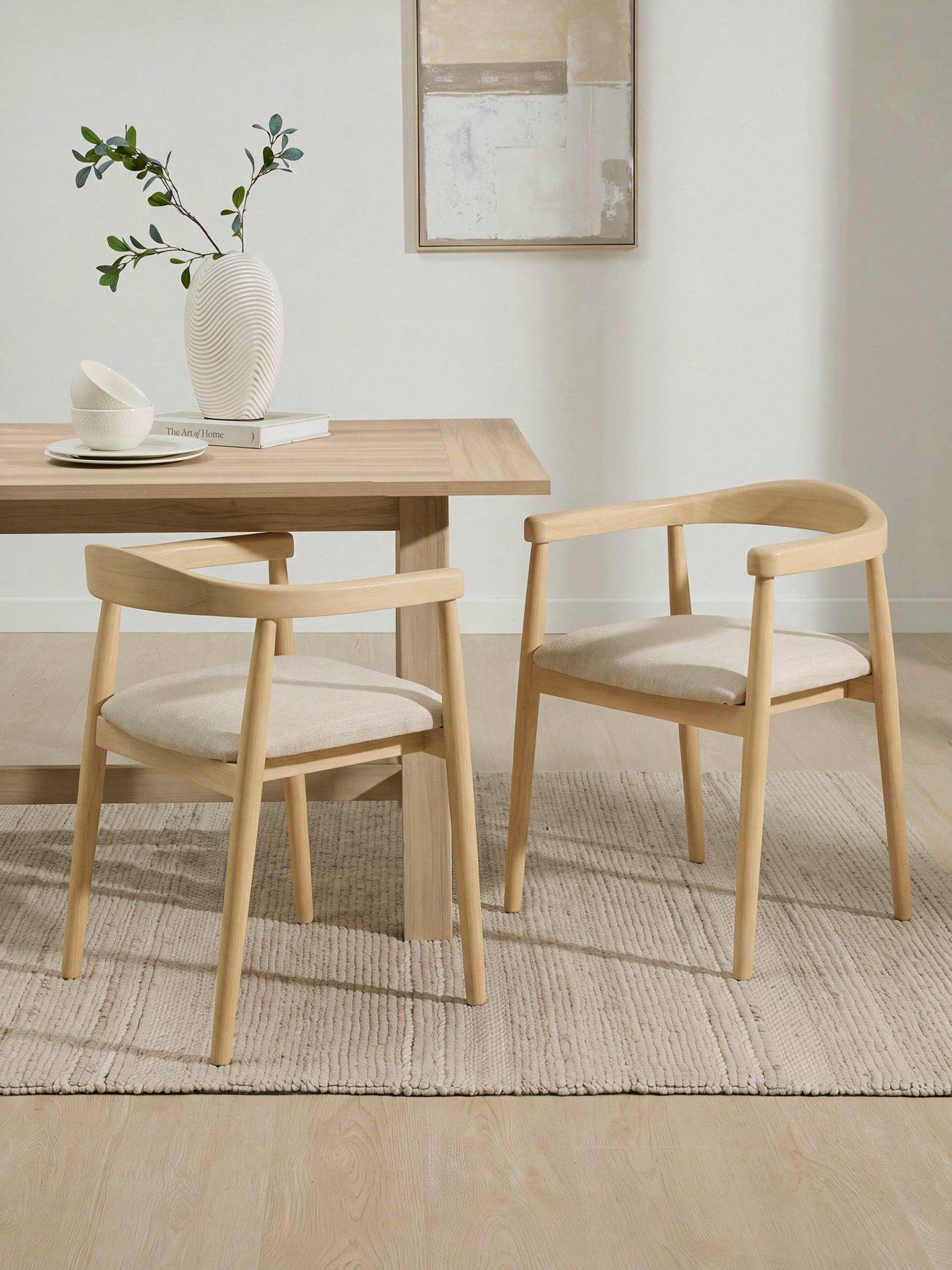 The Very Collection Carson Pair Of Dining Chairs