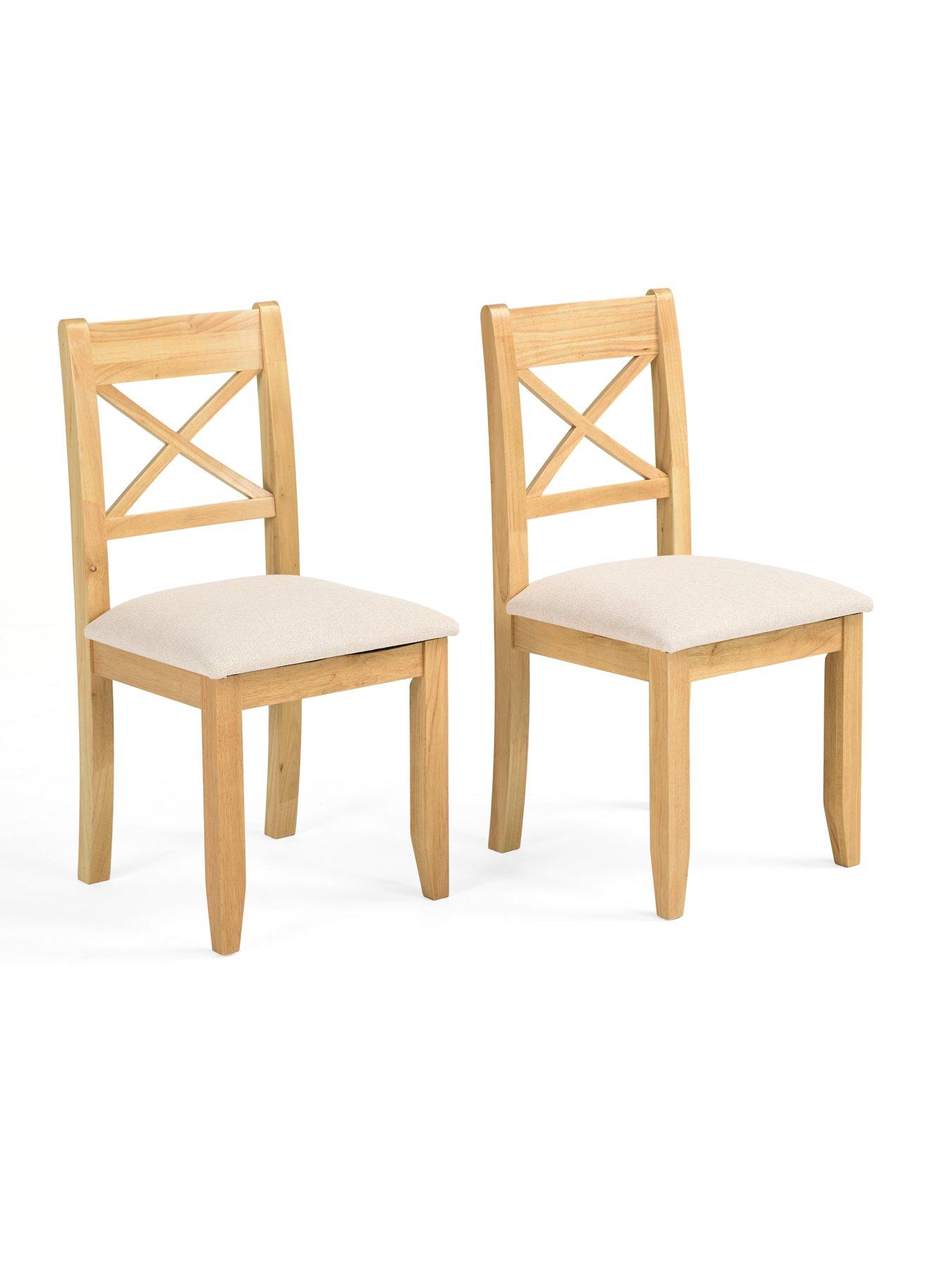 Image 3 of 7 of The Very Collection Dewsbury Pair Of Dining Chairs