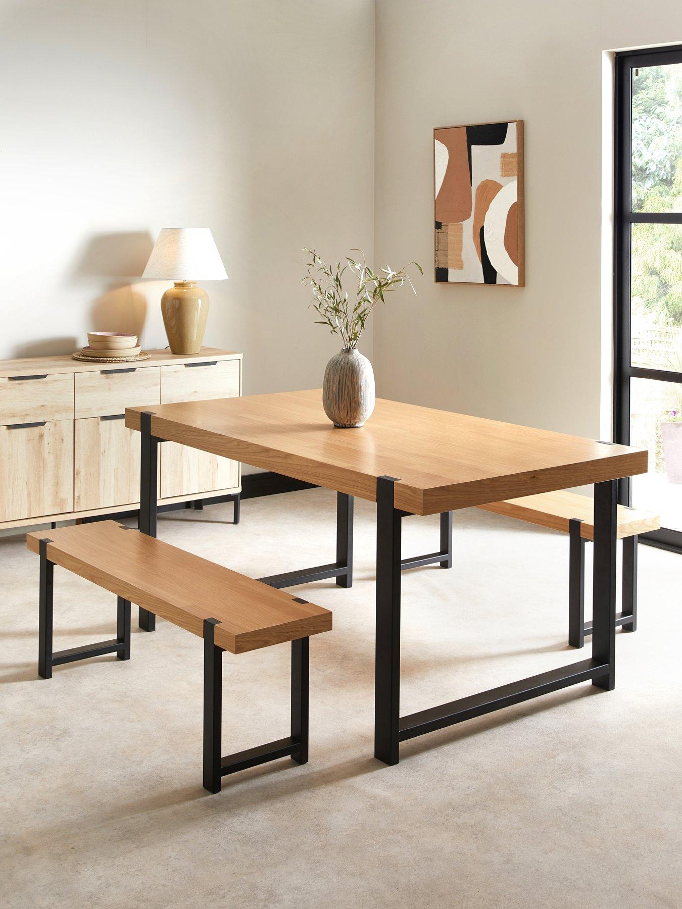 The Very Collection Bowden Dining Bench Set
