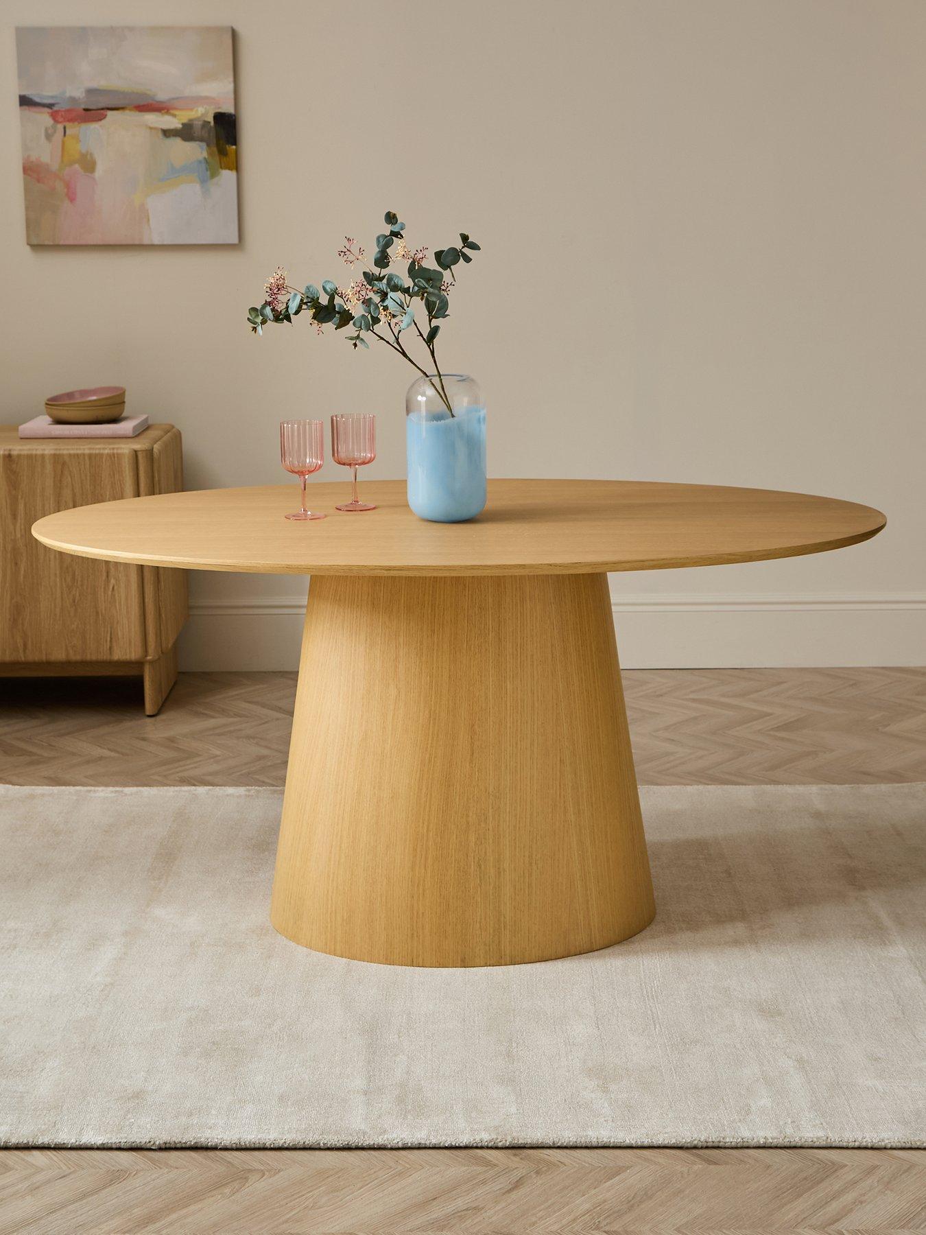 Image 1 of 6 of The Very Collection Lenny 160cm Dining Table