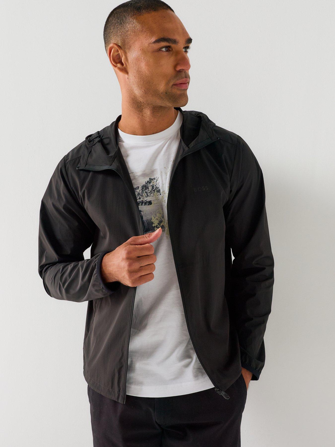 Image 5 of 6 of BOSS Boss Airynix Lightweight Shell Jacket - Black