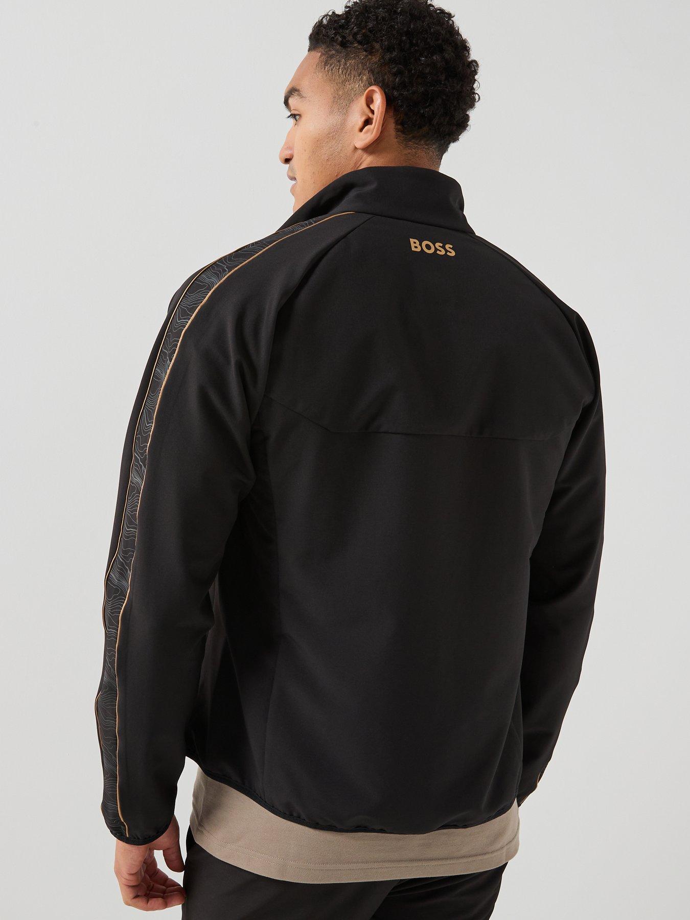 Image 2 of 6 of BOSS L_Commuter The Open 26 Zip Sweat Jacket - Black
