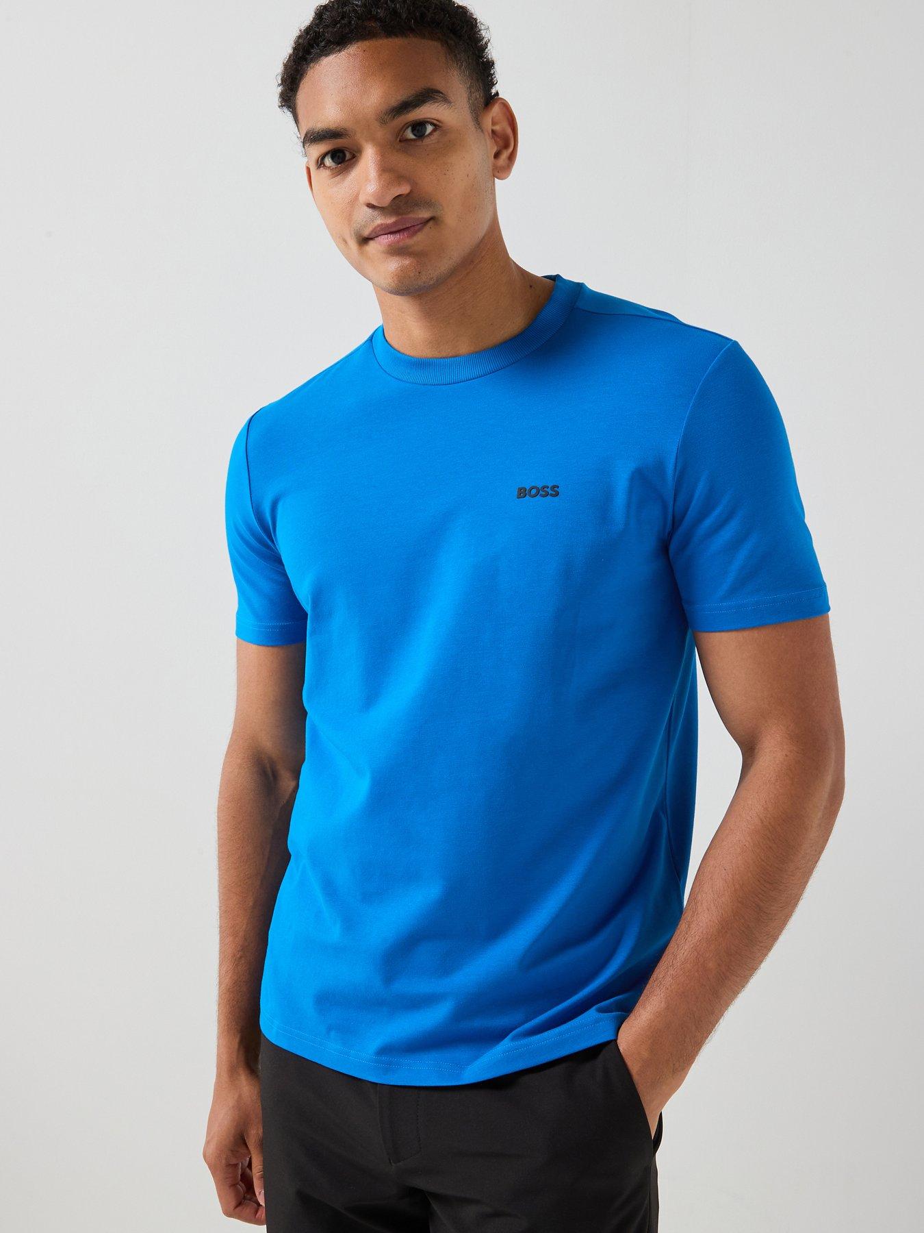 Image 1 of 6 of BOSS Boss Tee Regular Fit T-shirt - Bright Blue