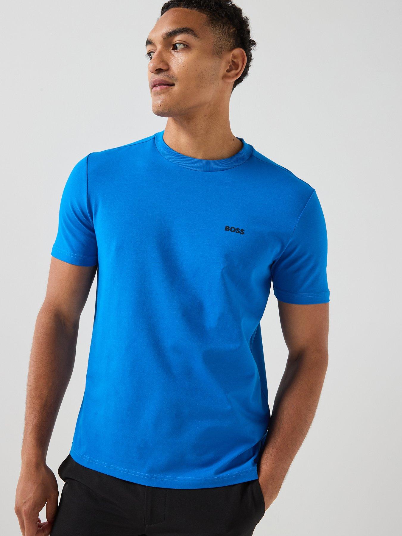 Image 5 of 6 of BOSS Boss Tee Regular Fit T-shirt - Bright Blue