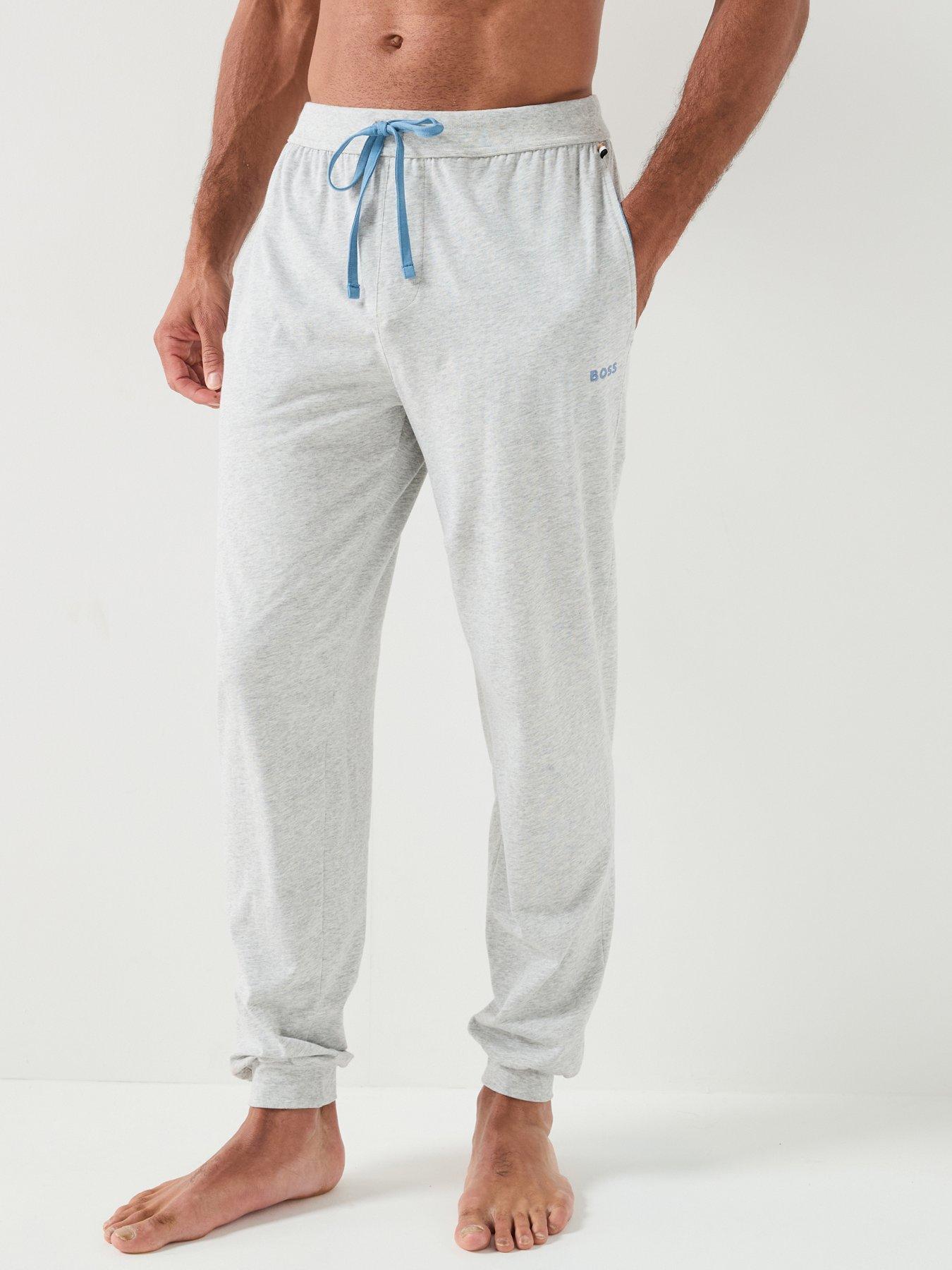 Image 1 of 6 of BOSS Mix &amp; Match Loungewear Pants - Light Grey