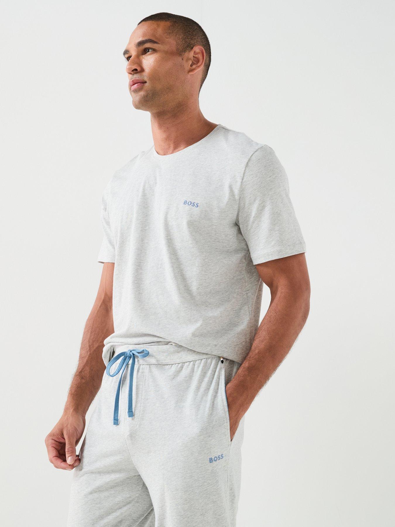 Image 4 of 6 of BOSS Mix &amp; Match Loungewear Pants - Light Grey