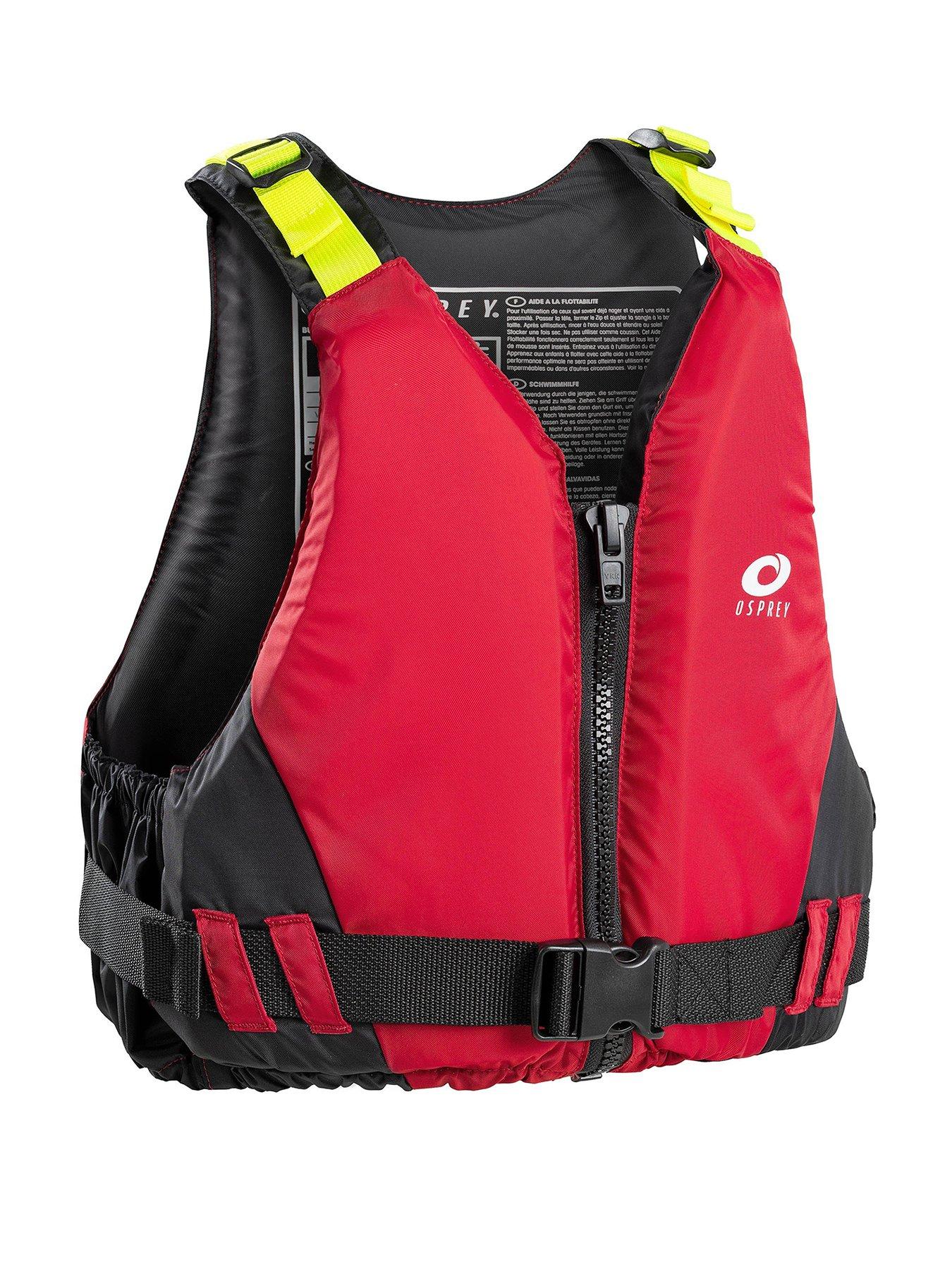 Osprey Action Sports Adult 50N Buoyancy Aid Jacket - Adjustable Watersports PFD for Kayaking, Canoeing & Paddleboarding