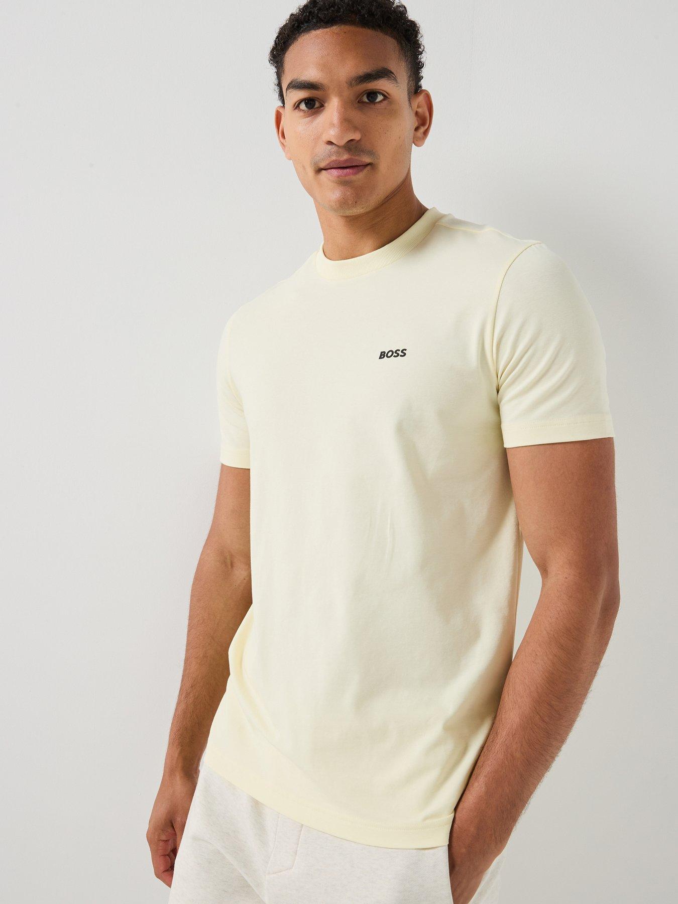Image 1 of 5 of BOSS Boss Tee Regular Fit T-shirt - Yellow