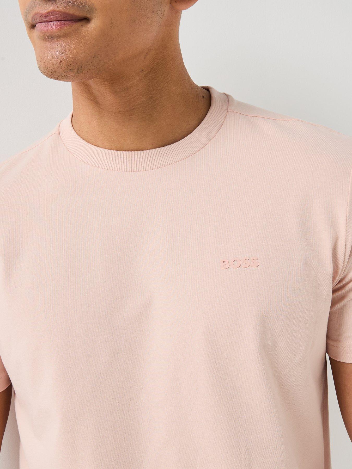 Image 4 of 5 of BOSS Regular Crew Neck Tops - Orange