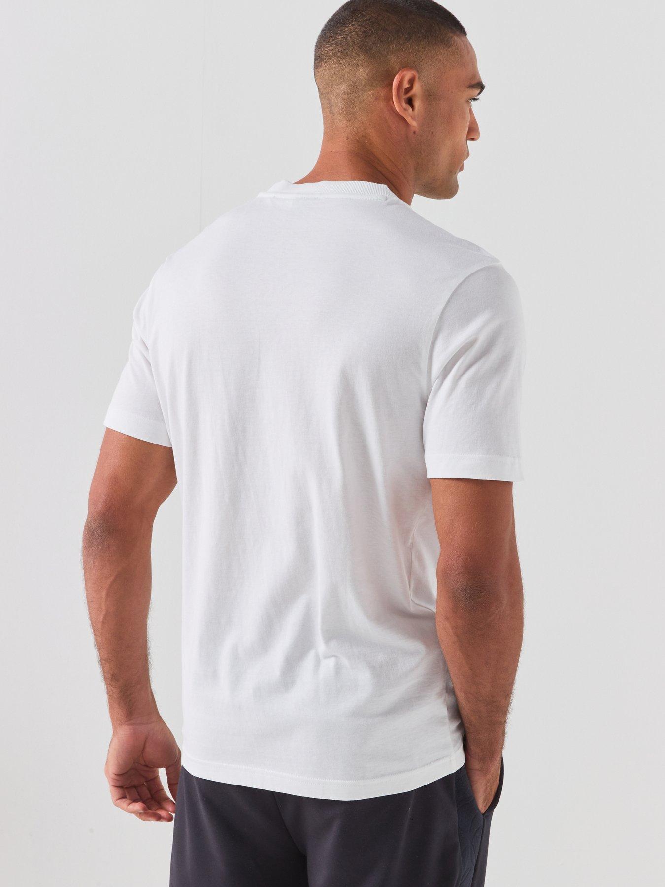 Image 2 of 5 of BOSS Tonal Logo T-Shirt - Off White