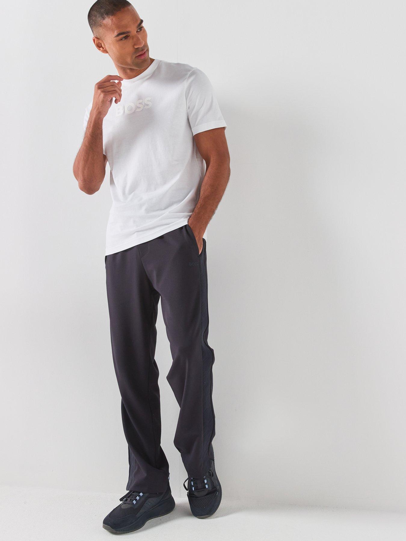 Image 3 of 5 of BOSS Tonal Logo T-Shirt - Off White
