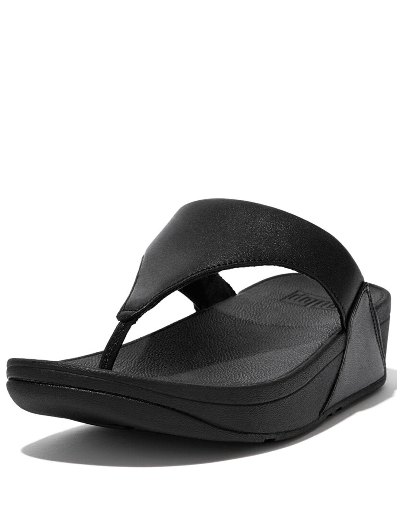 Image 1 of 3 of FitFlop Lulu Leather Toepost