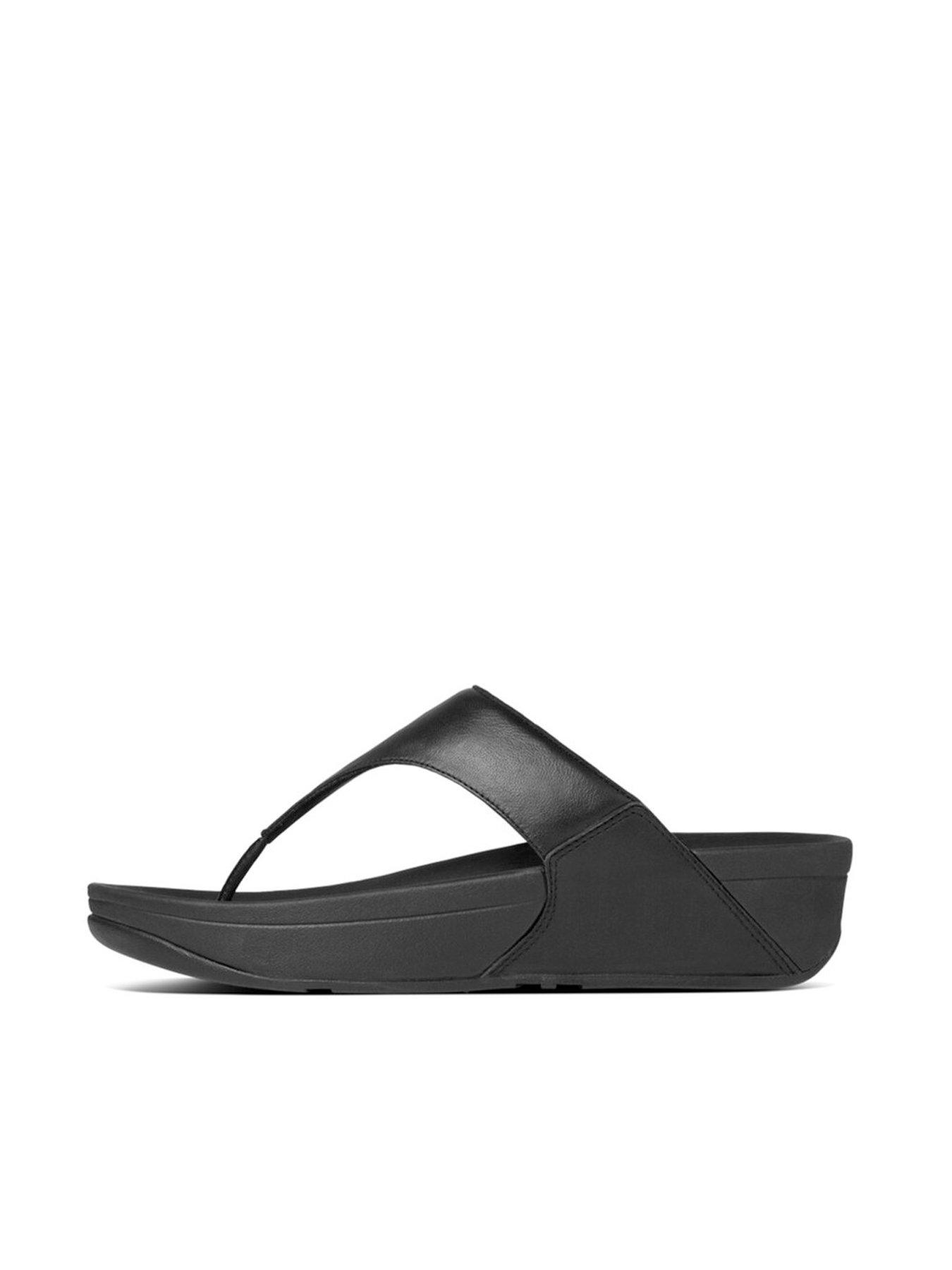 Image 3 of 3 of FitFlop Lulu Leather Toepost