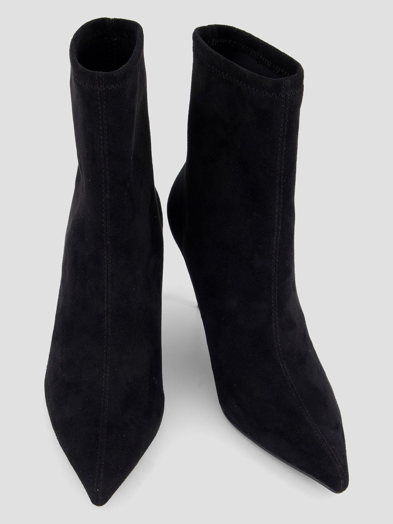 Image 3 of 7 of The Very Collection Pointed Ankle Boot With Heel