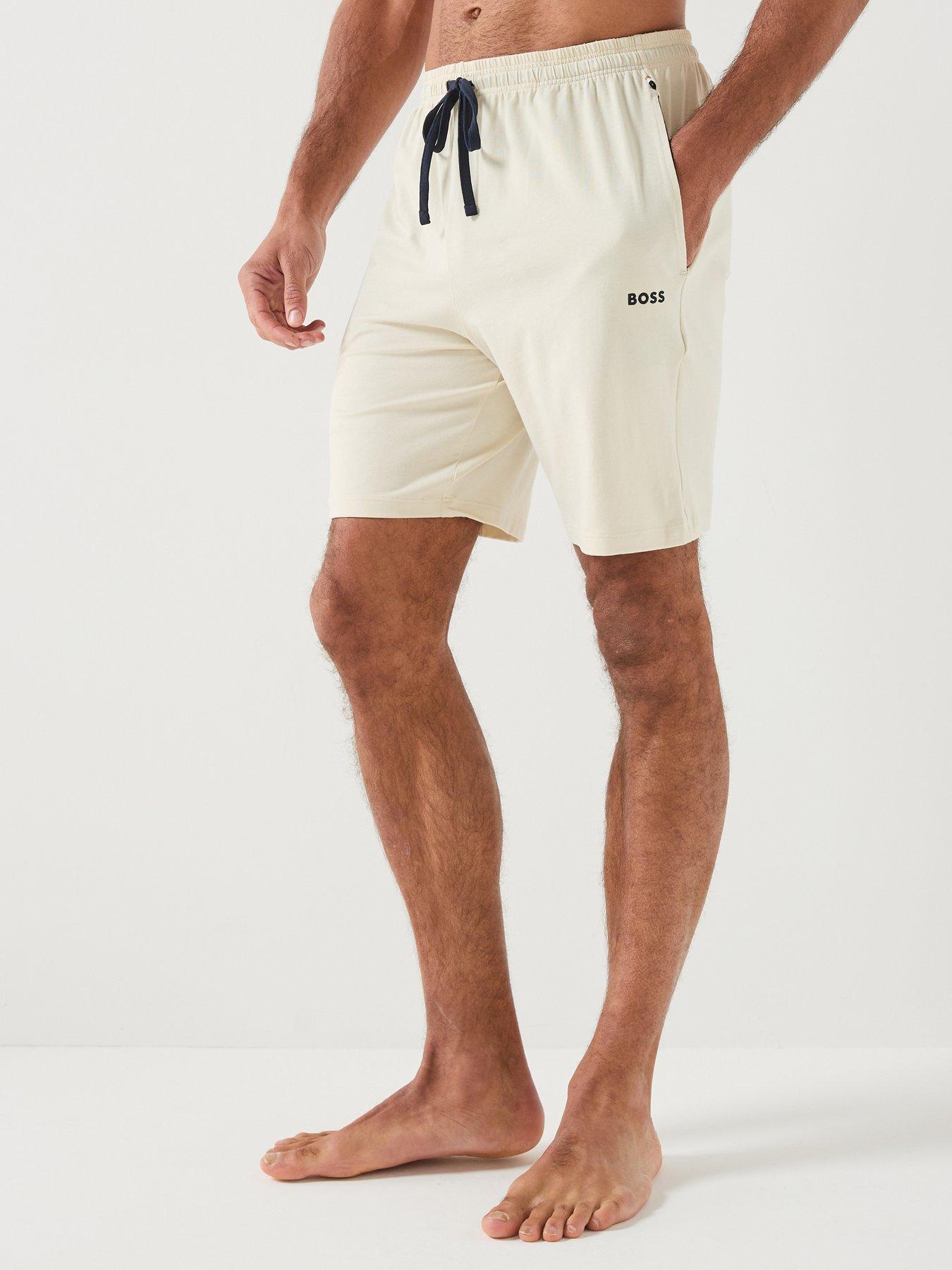 BOSS Mix  &  Match Lightweight Loungewear Shorts - Light Beige
