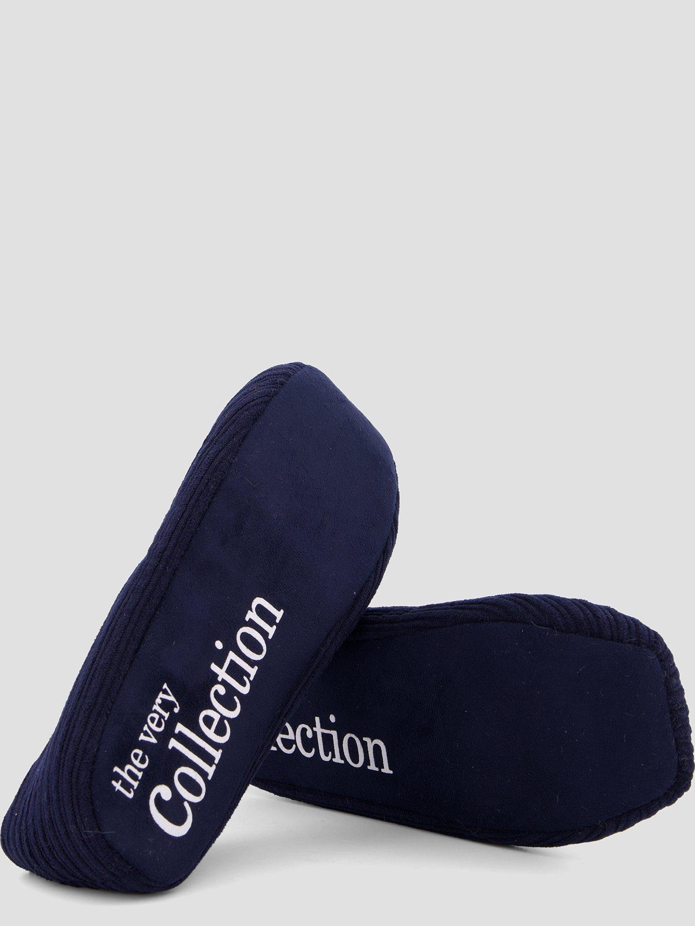 Image 4 of 7 of The Very Collection Ballerina Slipper - Navy