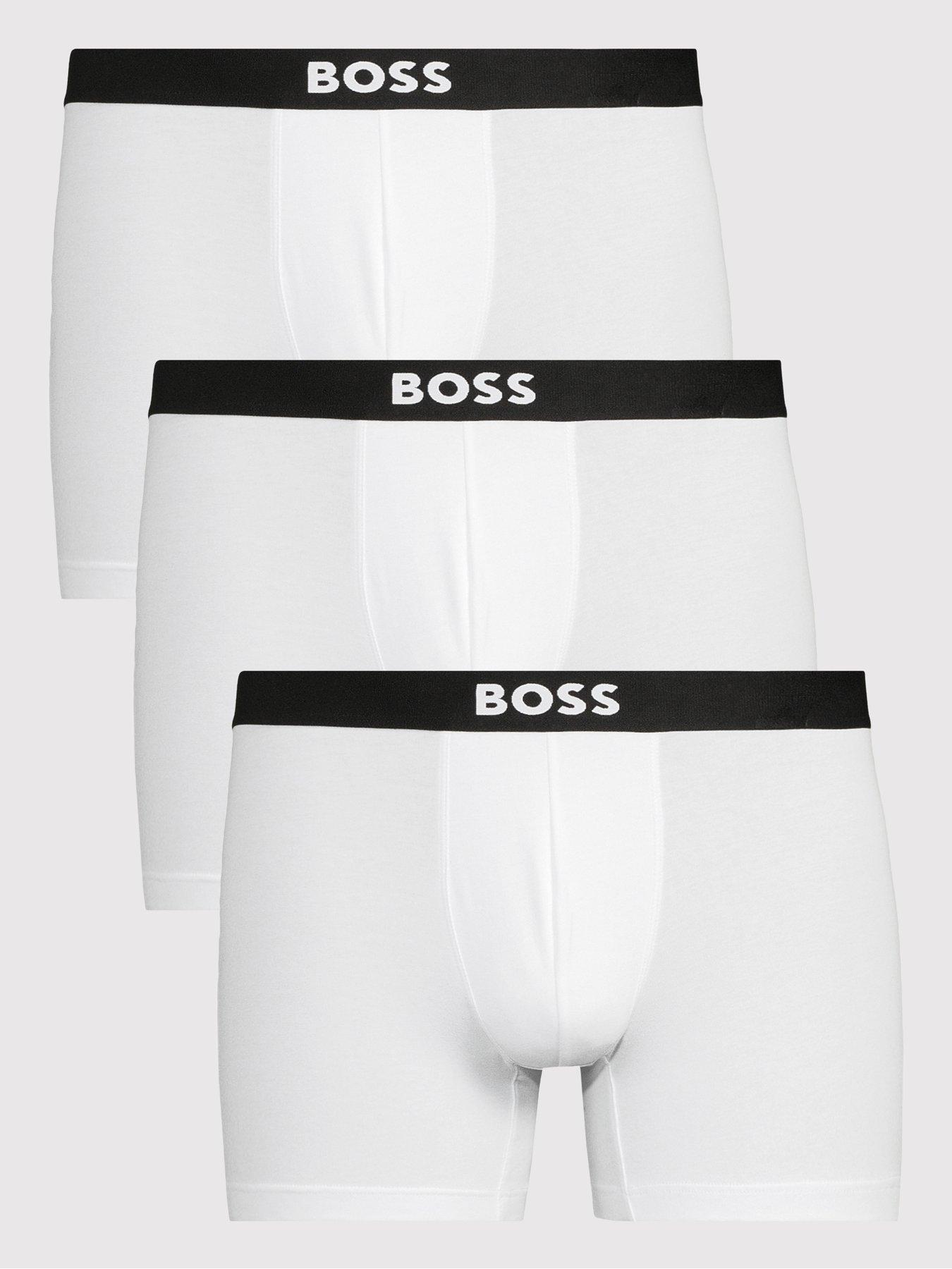 BOSS 3 Pack Power Trunks - Black/White