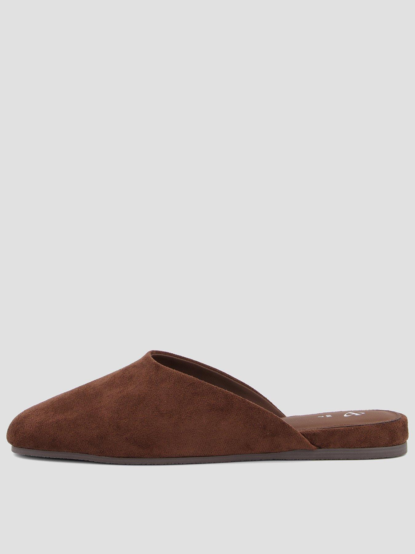 The Very Collection Wide Fit Mule Slipper Shoe