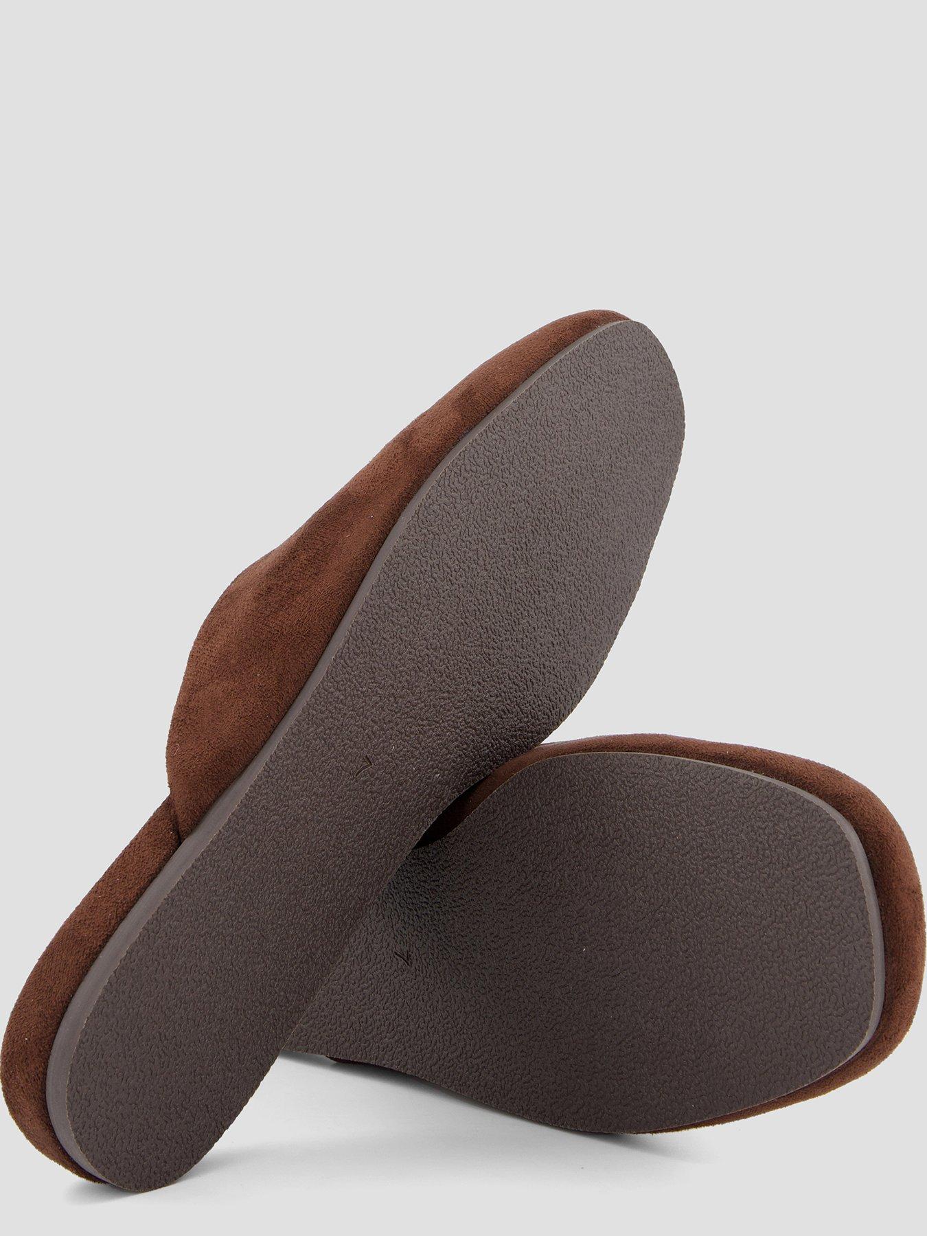 Image 4 of 7 of The Very Collection Womens Wide Fit Mules - Brown