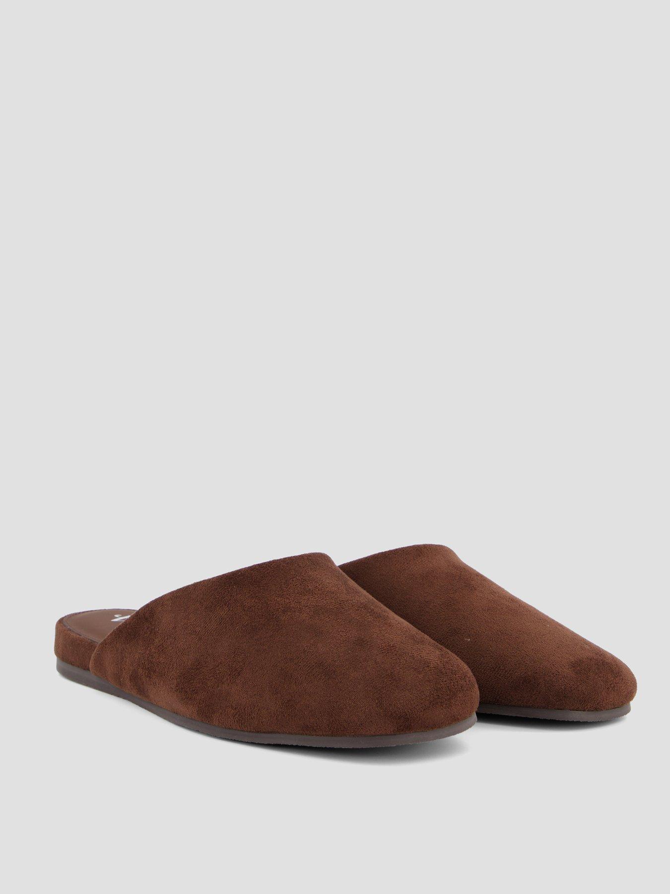 Image 6 of 7 of The Very Collection Womens Wide Fit Mules - Brown