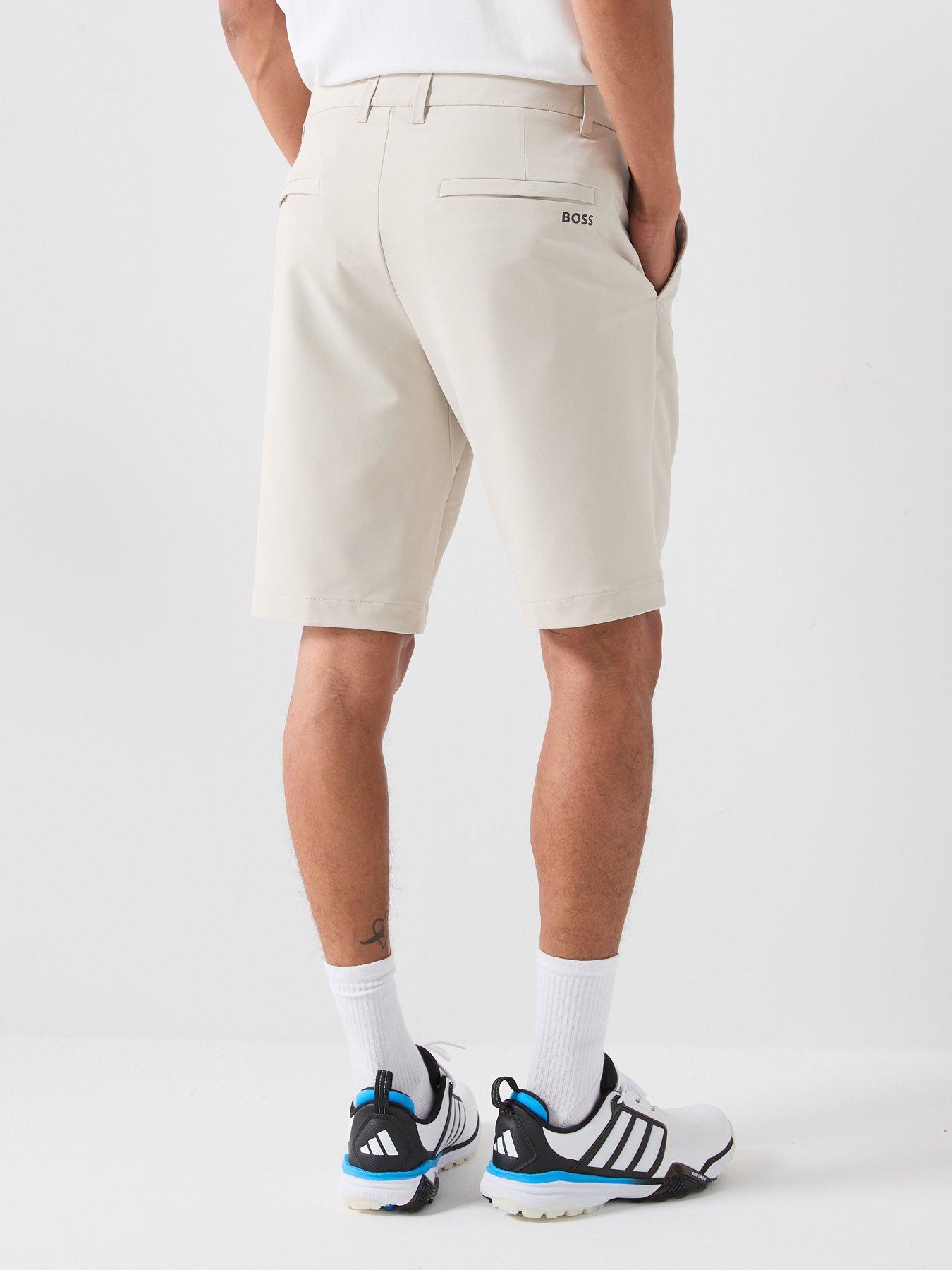 Image 2 of 6 of BOSS Tech Short - Light Beige