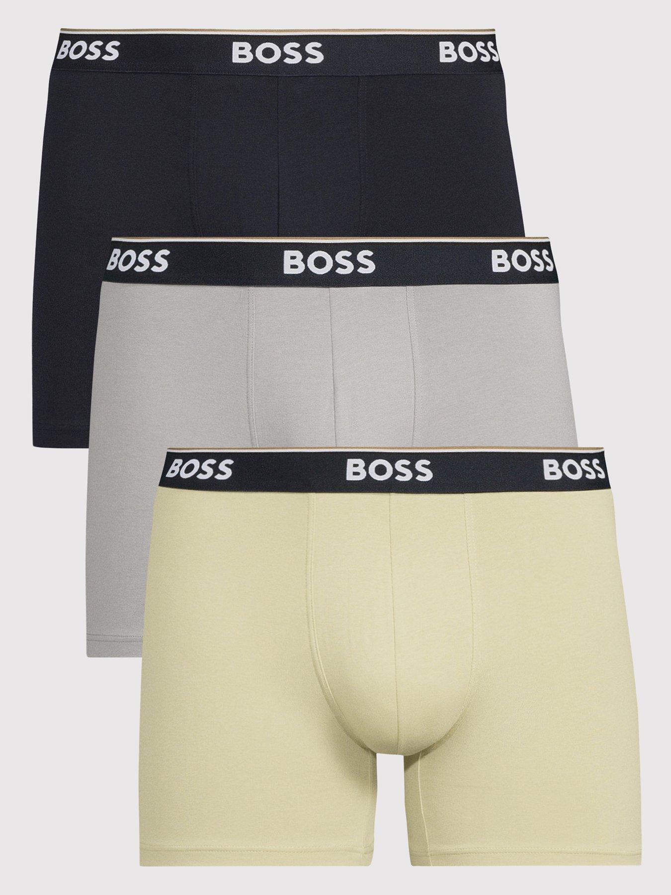 Image 1 of 4 of BOSS 3 Pack Power Boxer Briefs - Assorted