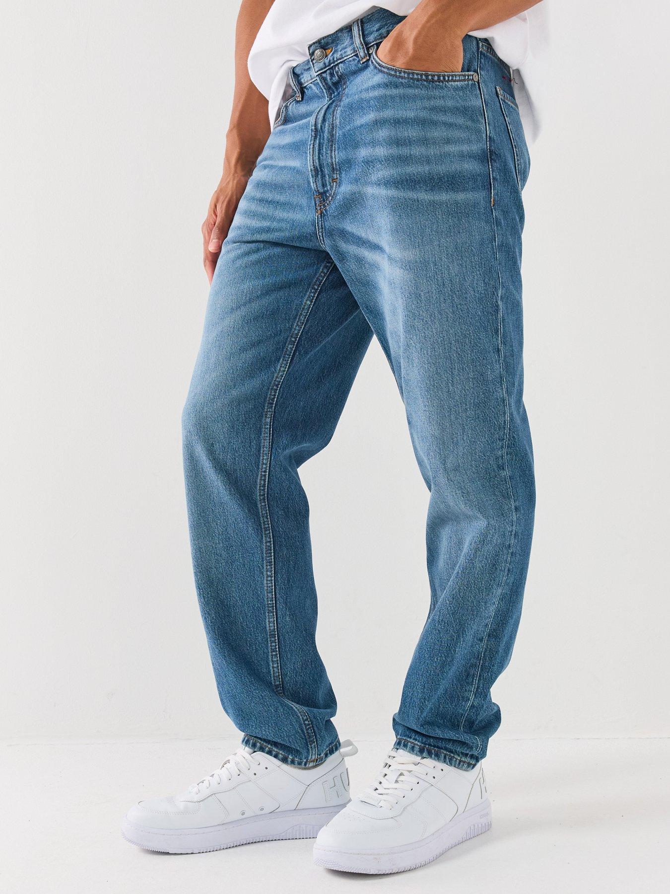 HUGO Hugo 838 Loose Fit Jeans - Navy