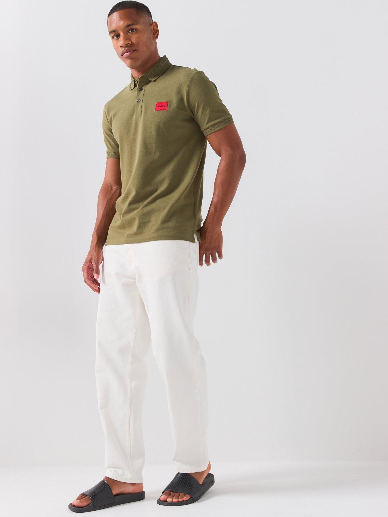 Image 3 of 6 of HUGO 838 Loose Fit Jeans - Off White